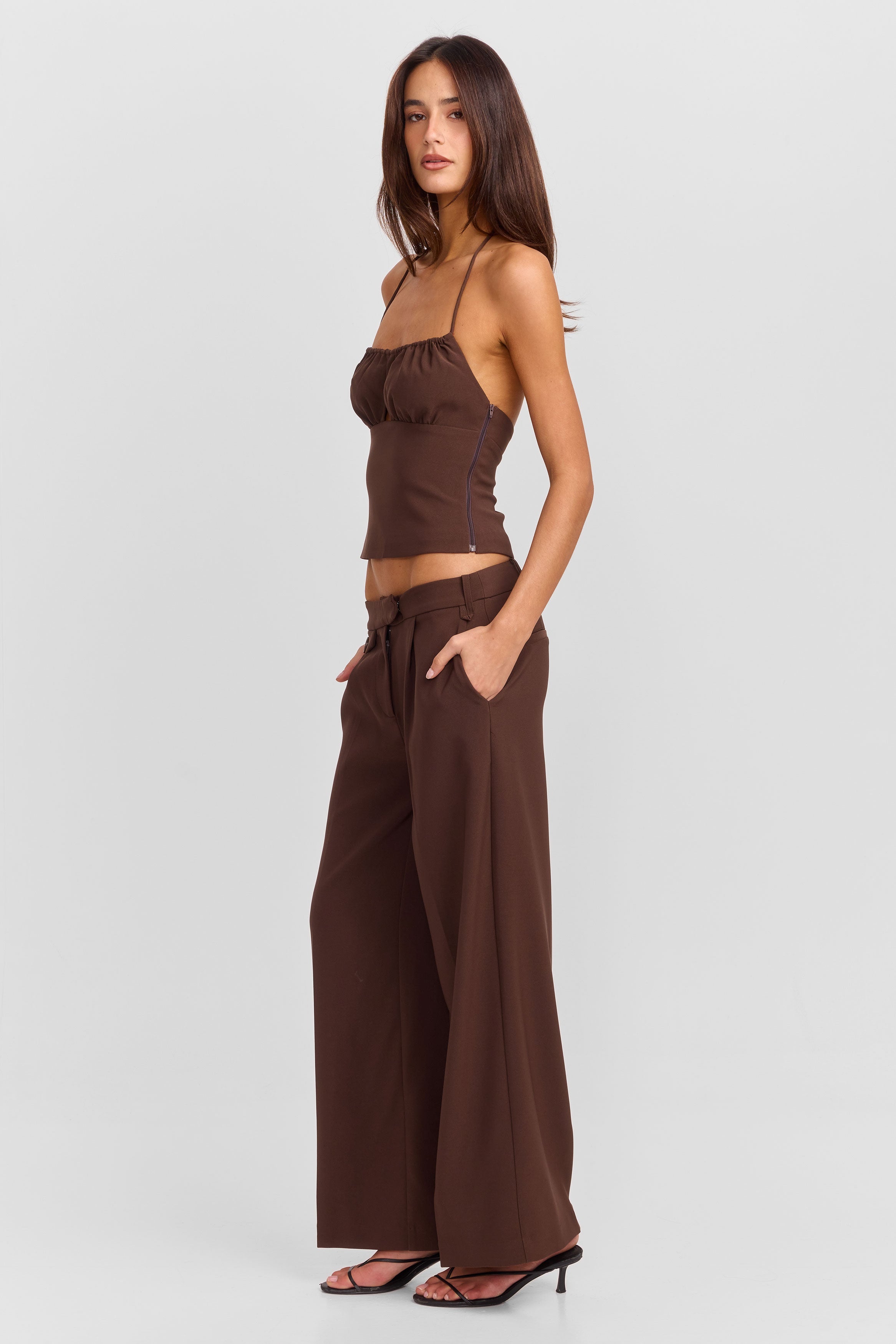 Astra Pant Brown