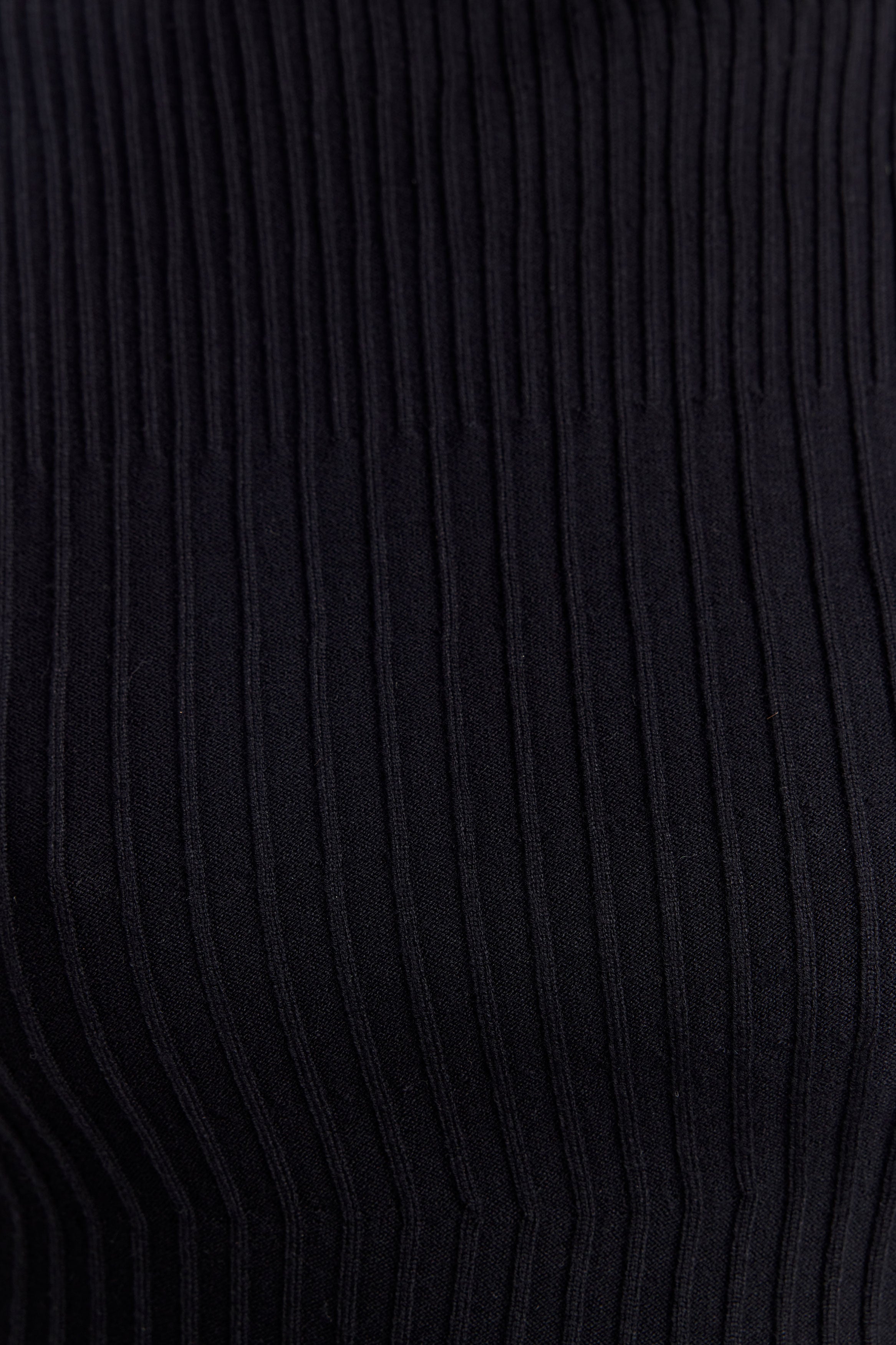June Knit Top Black