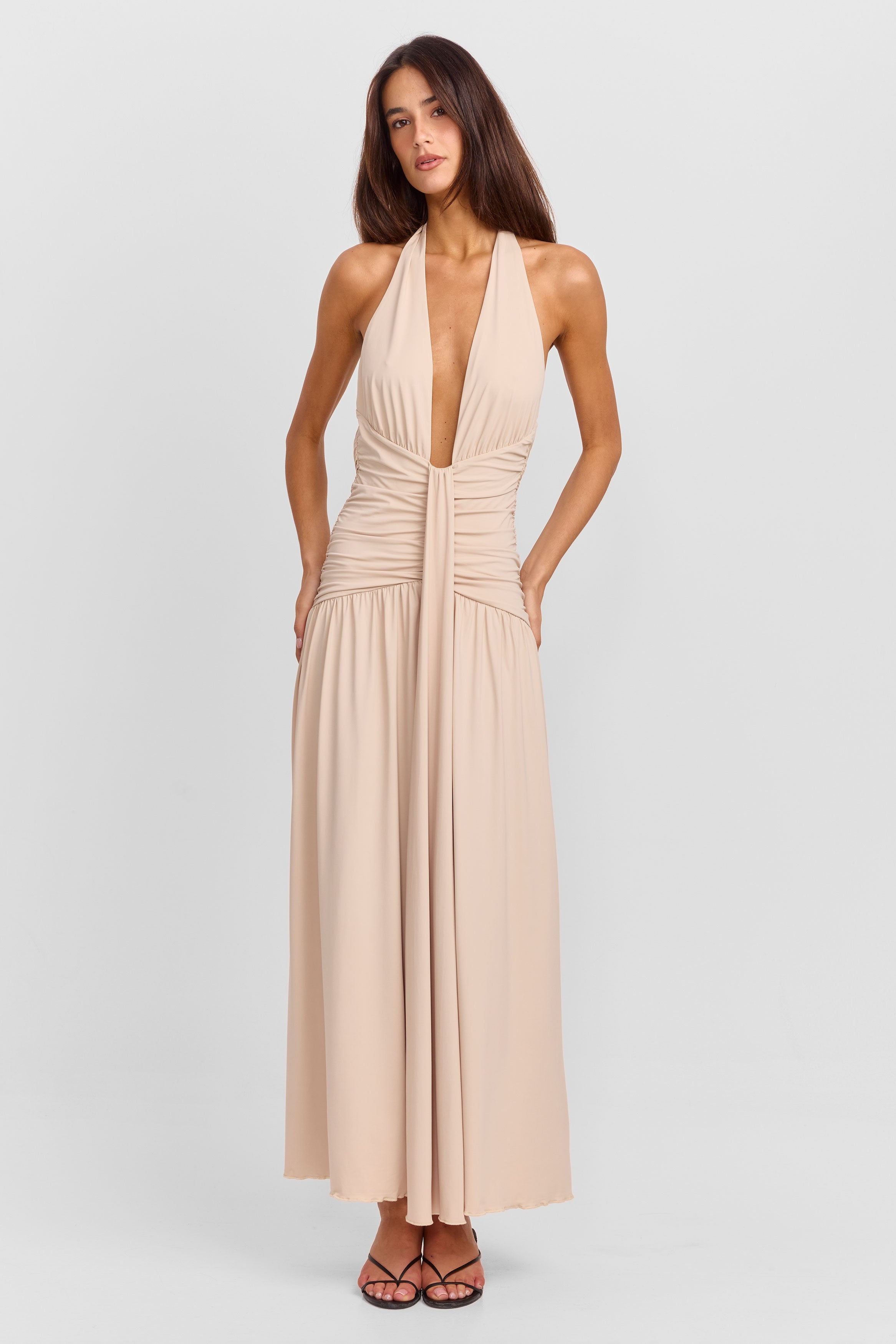 Emmy Maxi Dress Natural