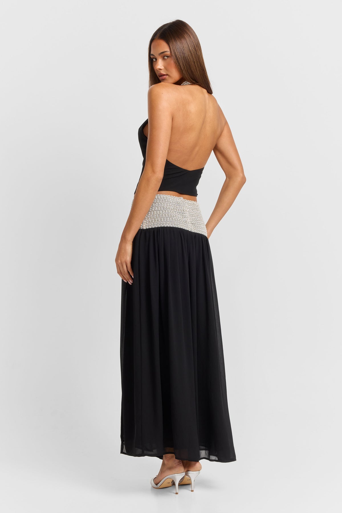 Philippa Maxi Skirt Black