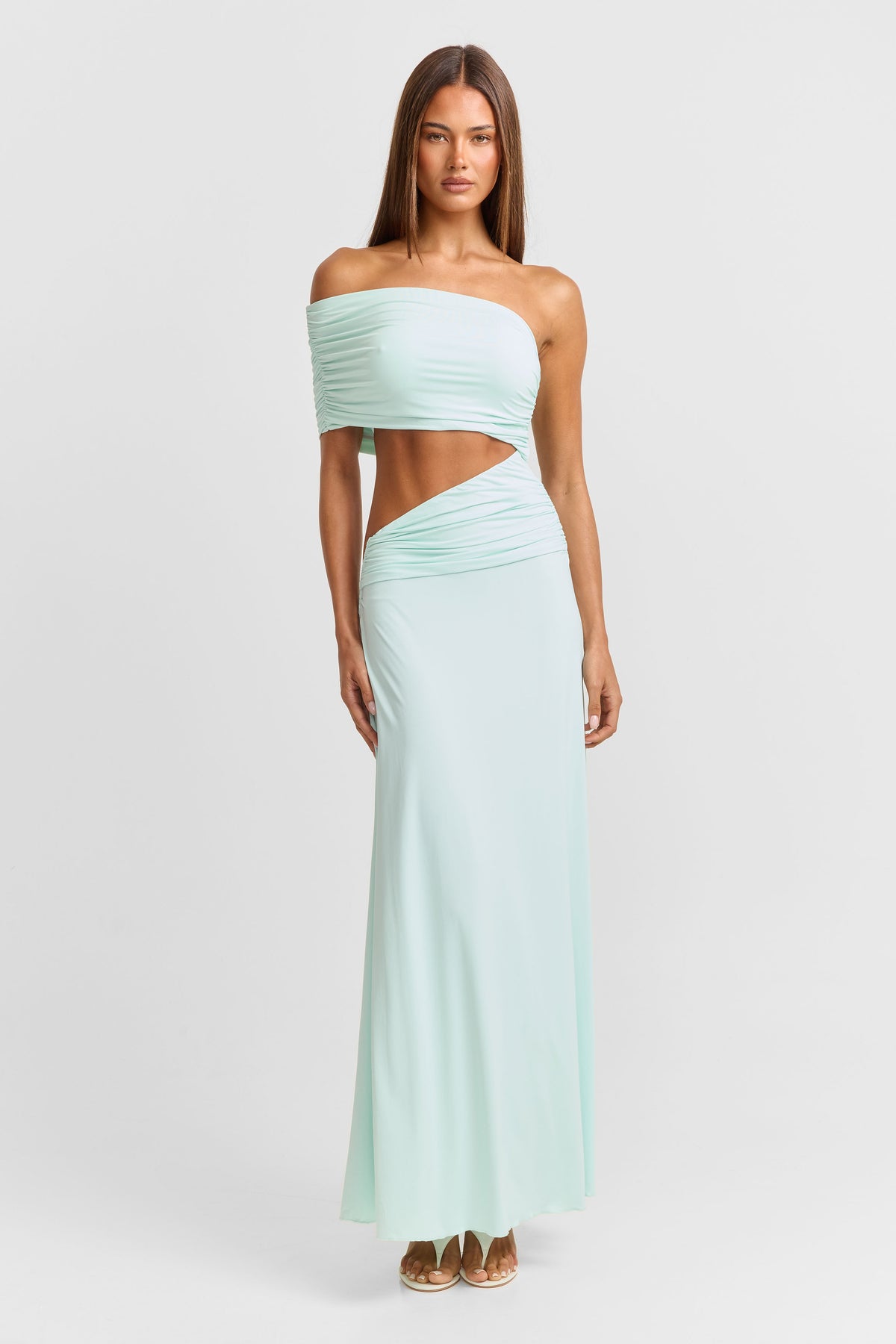 Fallon Maxi Dress Aqua
