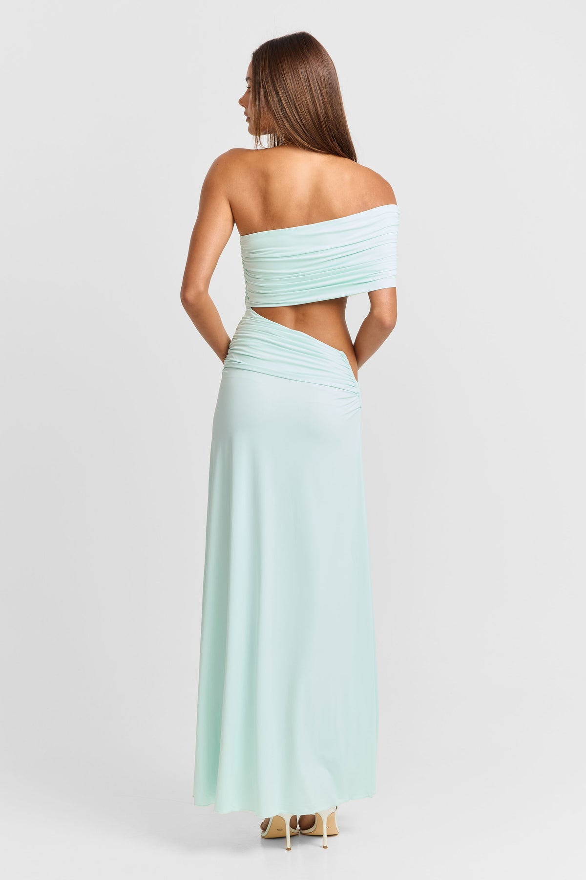 Fallon Maxi Dress Aqua