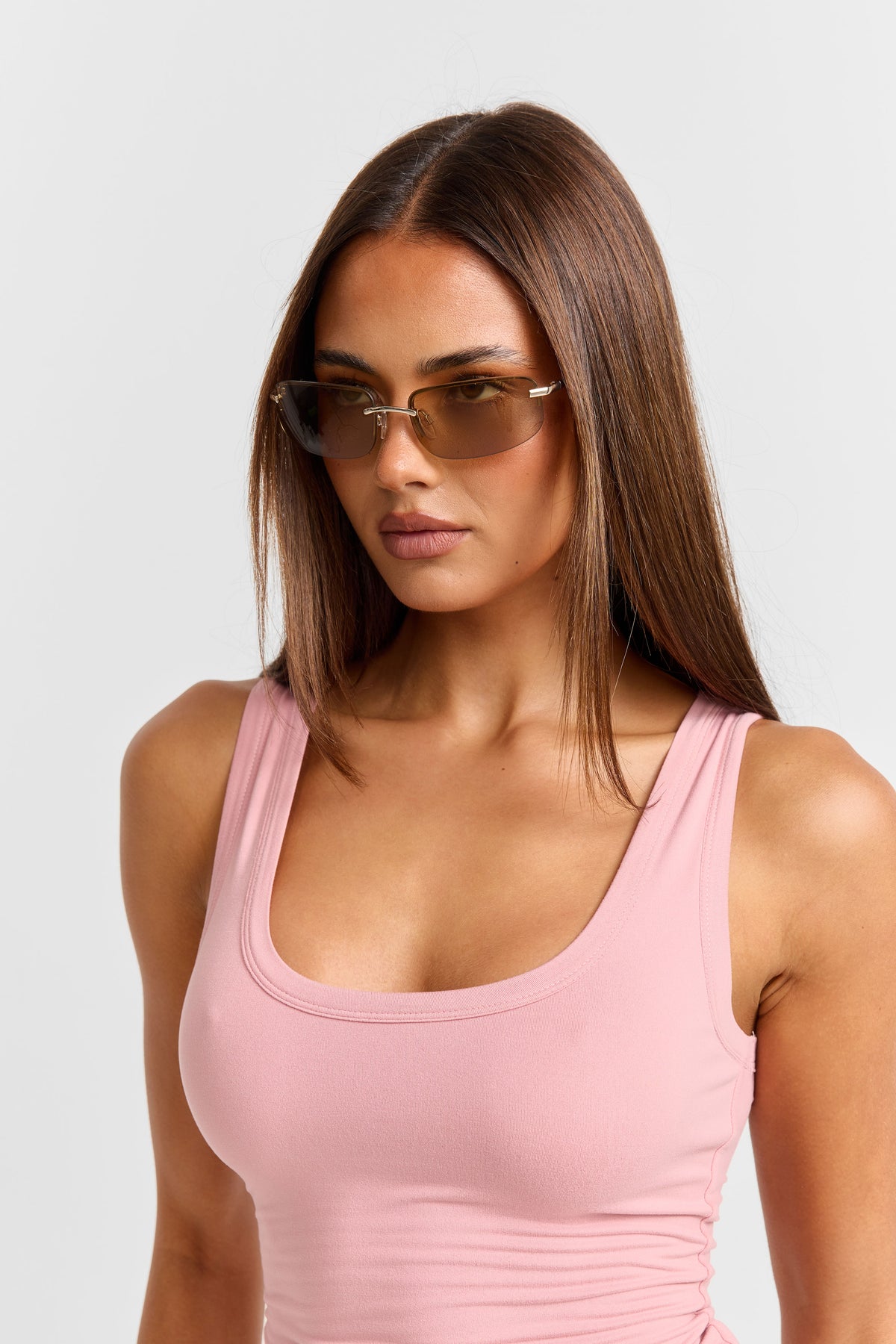 Pippa Reversible Tank Pink
