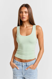 Pippa Reversible Tank Sage