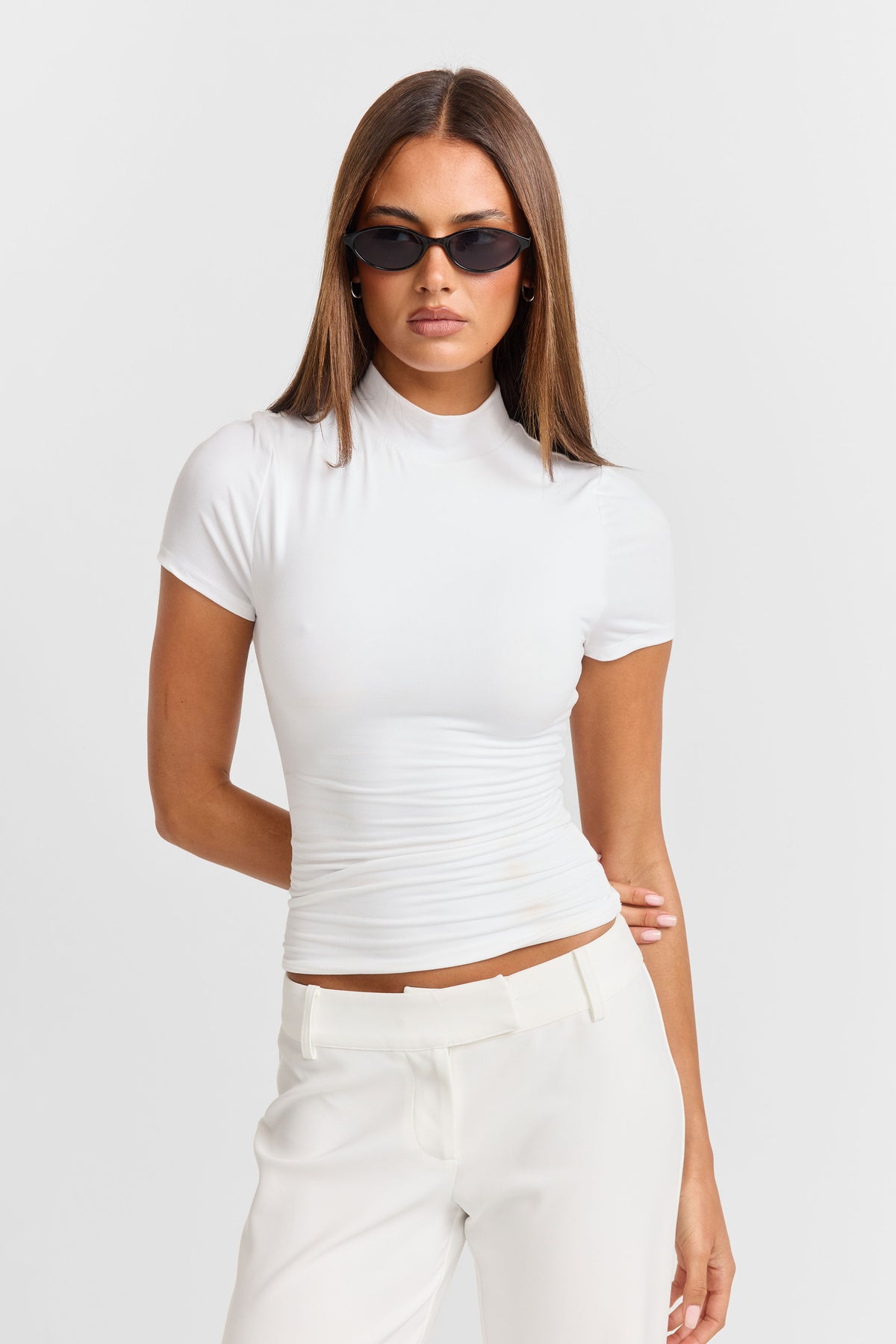 Madeleine Tee White