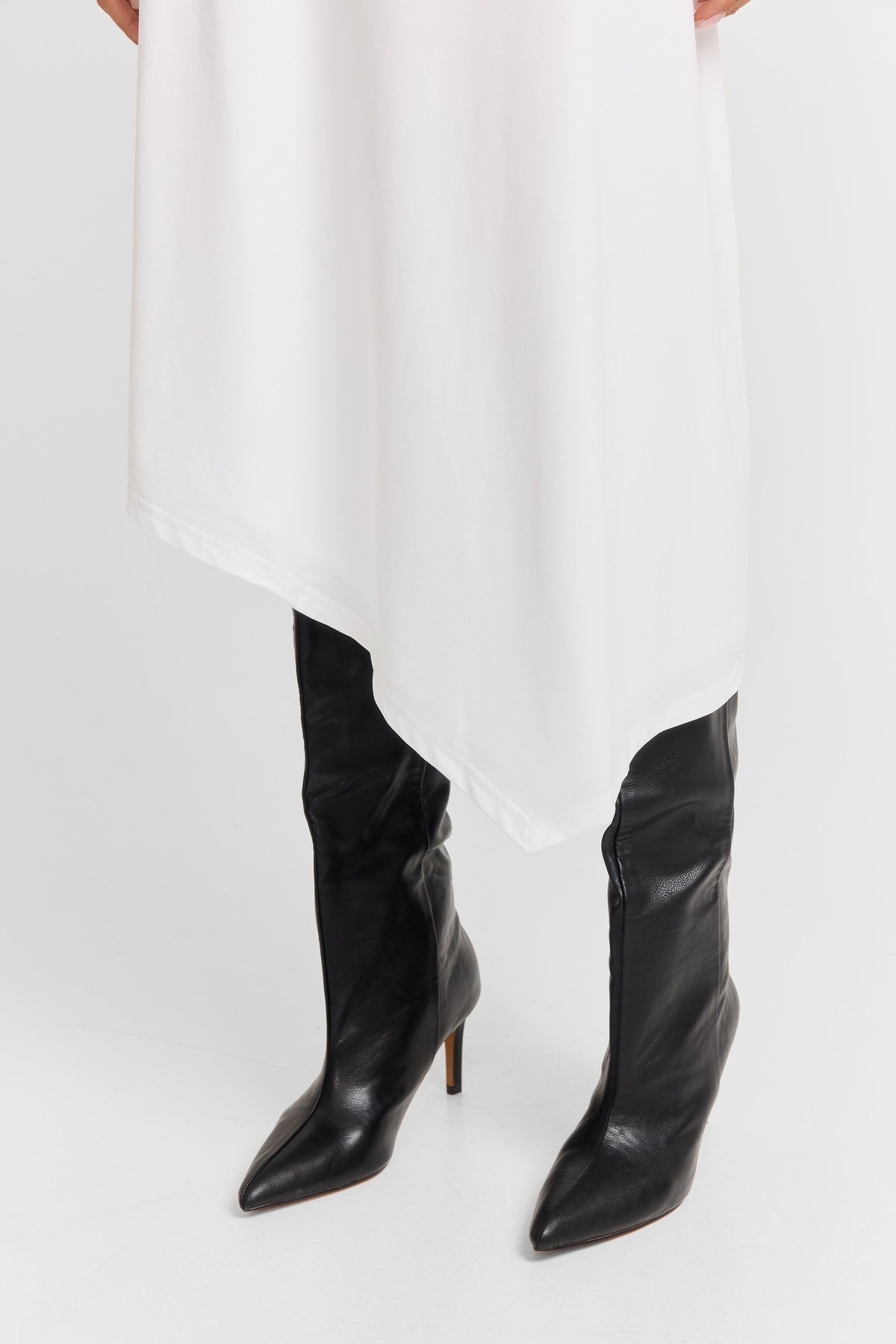 Madeleine Midi Skirt White