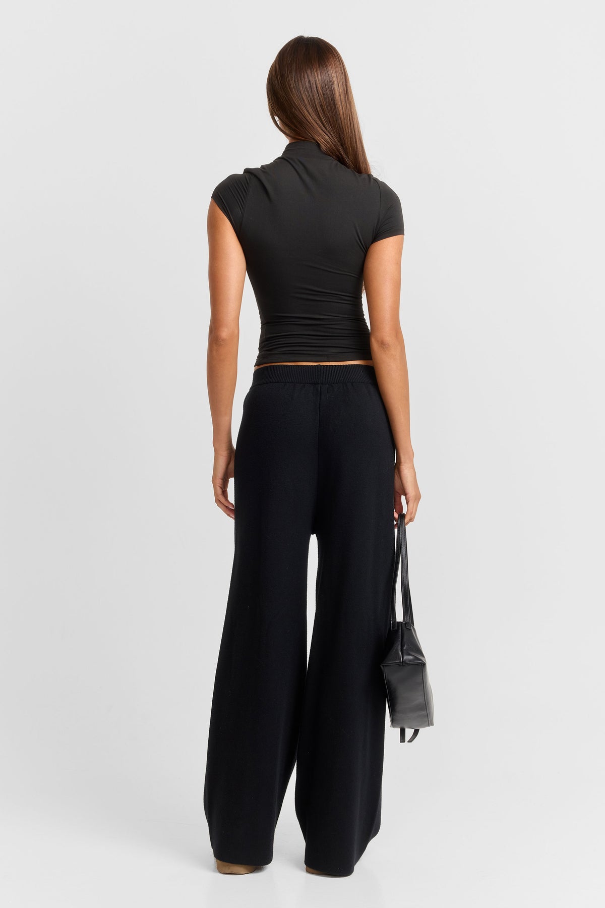 Clarisse Knit Pant Black