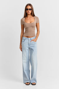 Aliyah Jean Denim Blue