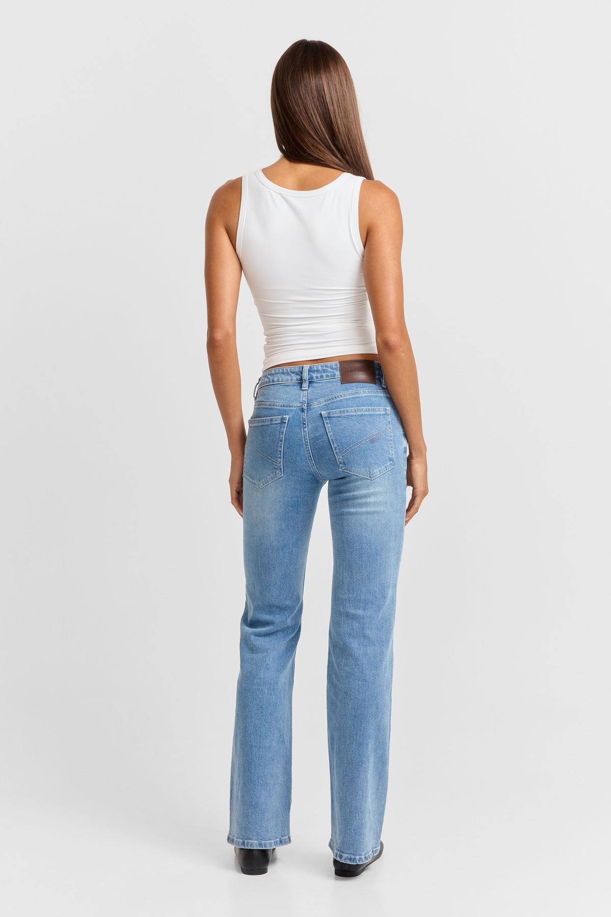 Montana Low Rise Jean Mid Blue