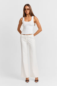 Sabine Pant White