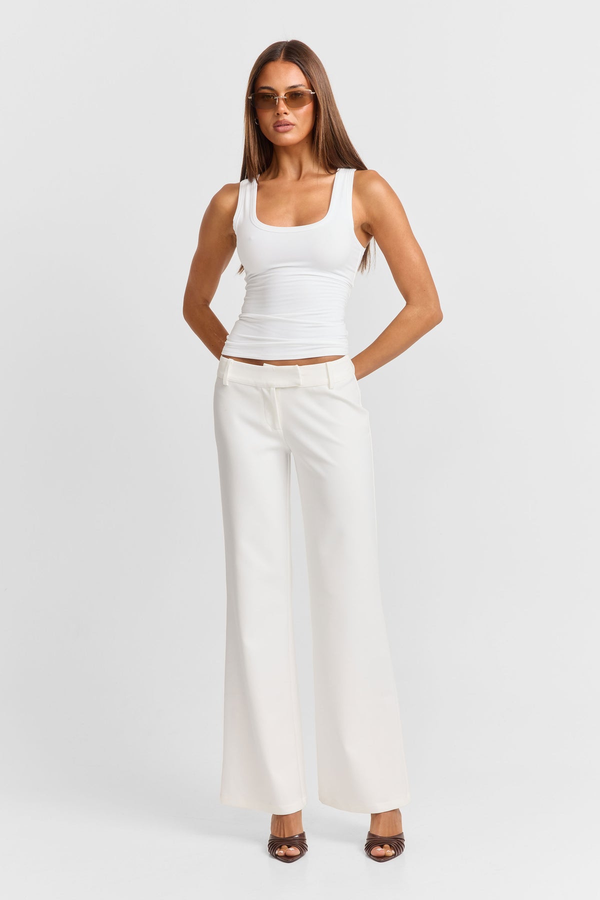 Sabine Pant White