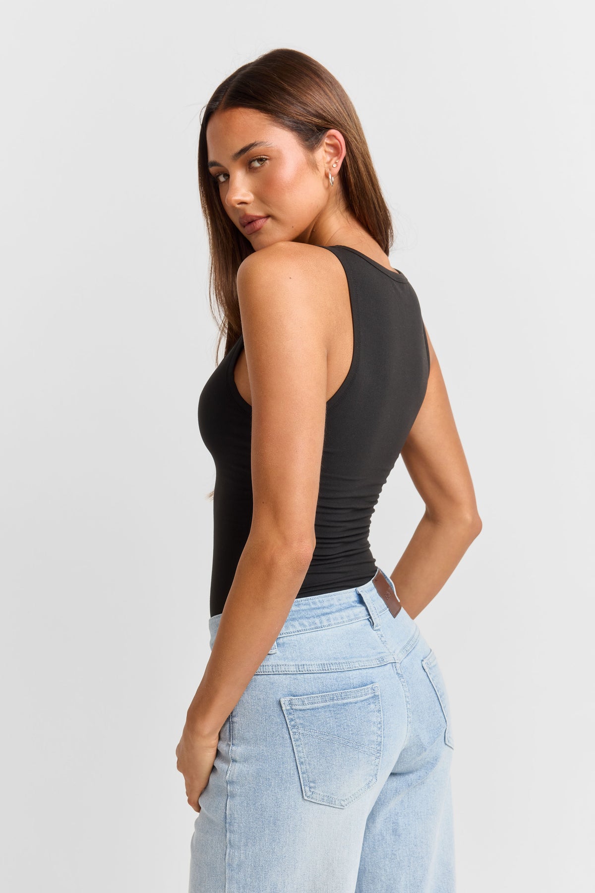 Claudine Bodysuit Black