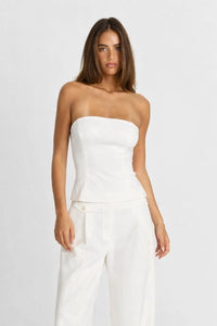 Astra Bustier White