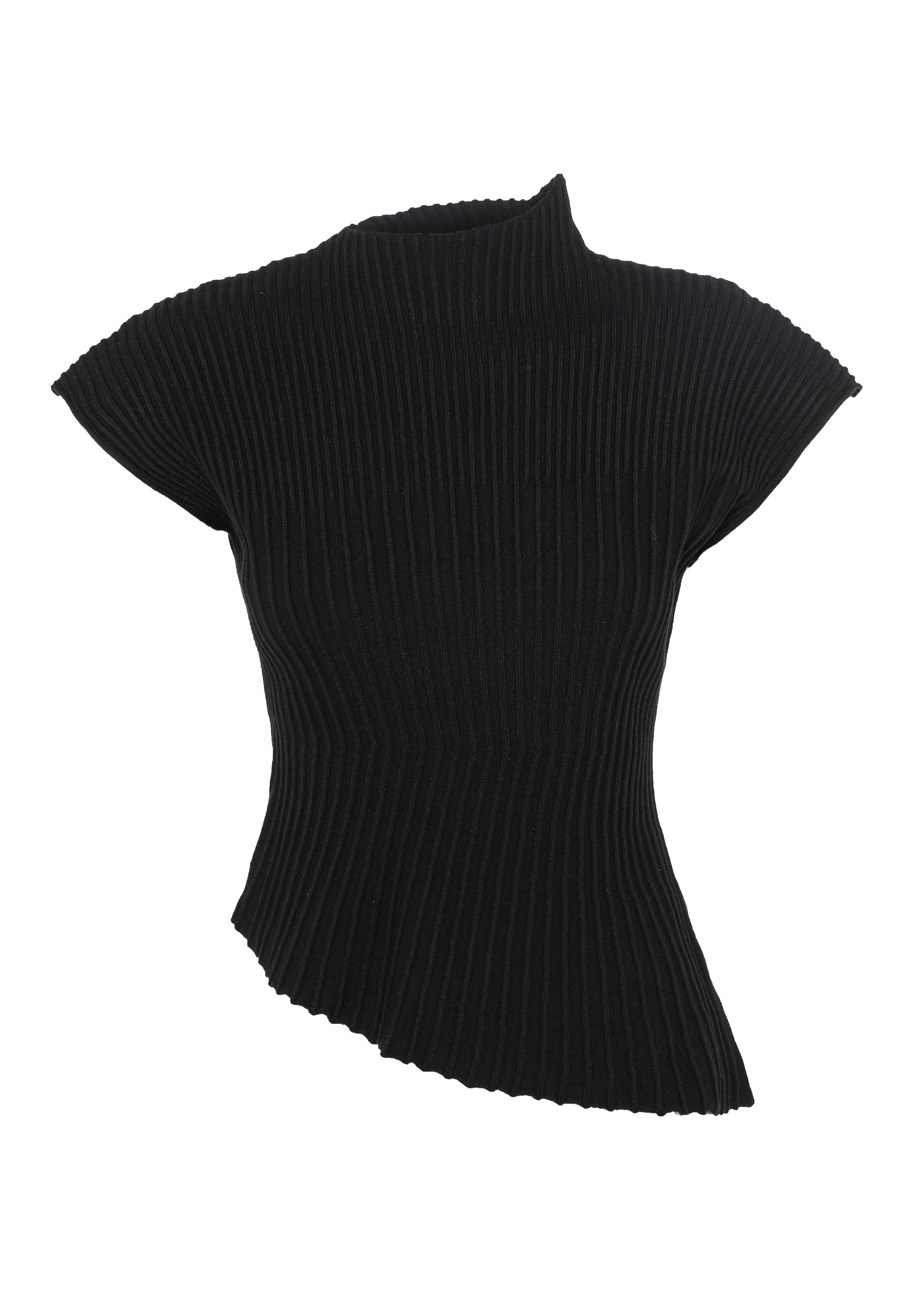 June Knit Top Black