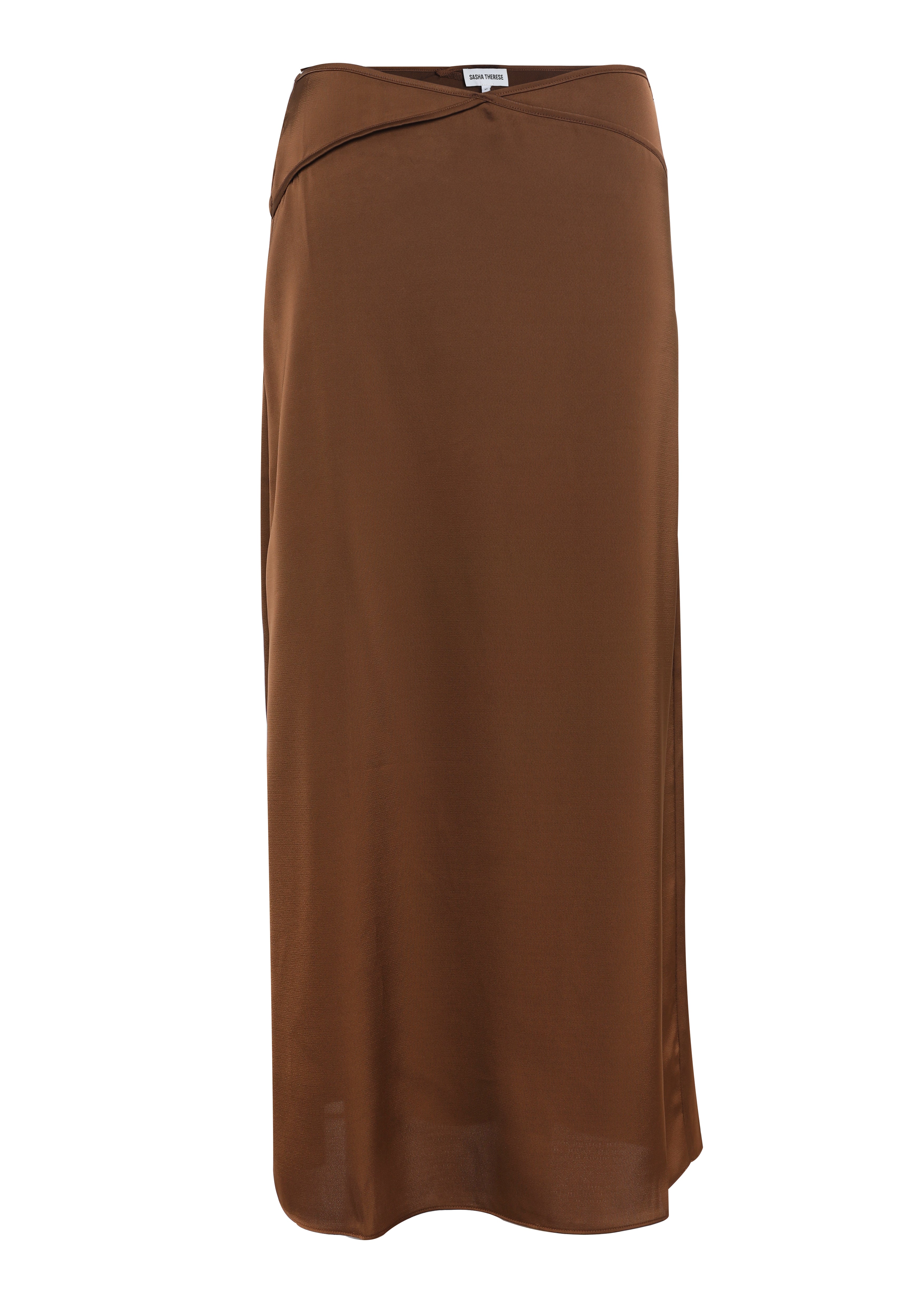 Cici Maxi Skirt Brown