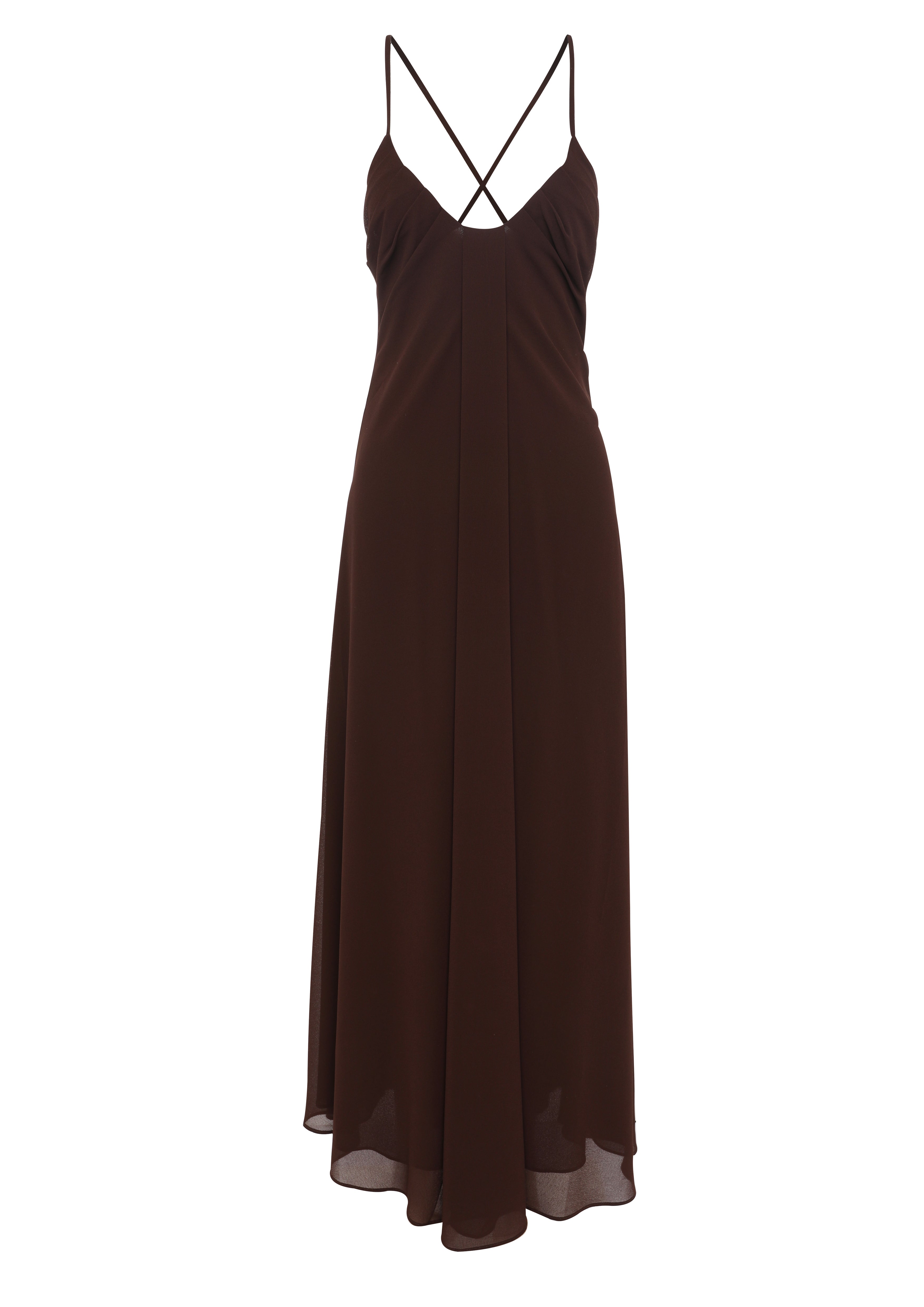 Meadow Maxi Dress Chocolate