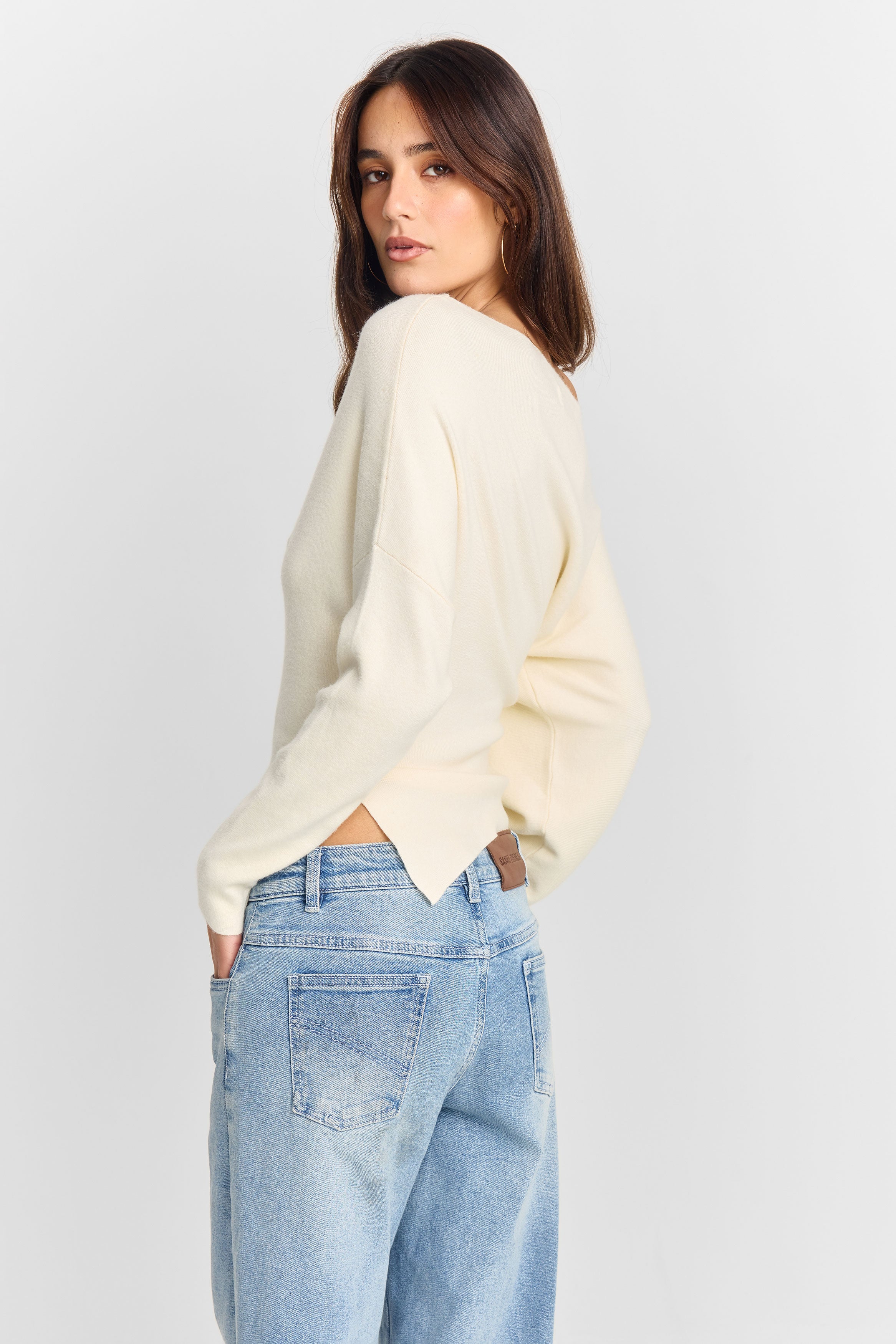 Winifred Knit Top White