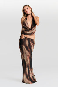 Aubrey Skirt Brown