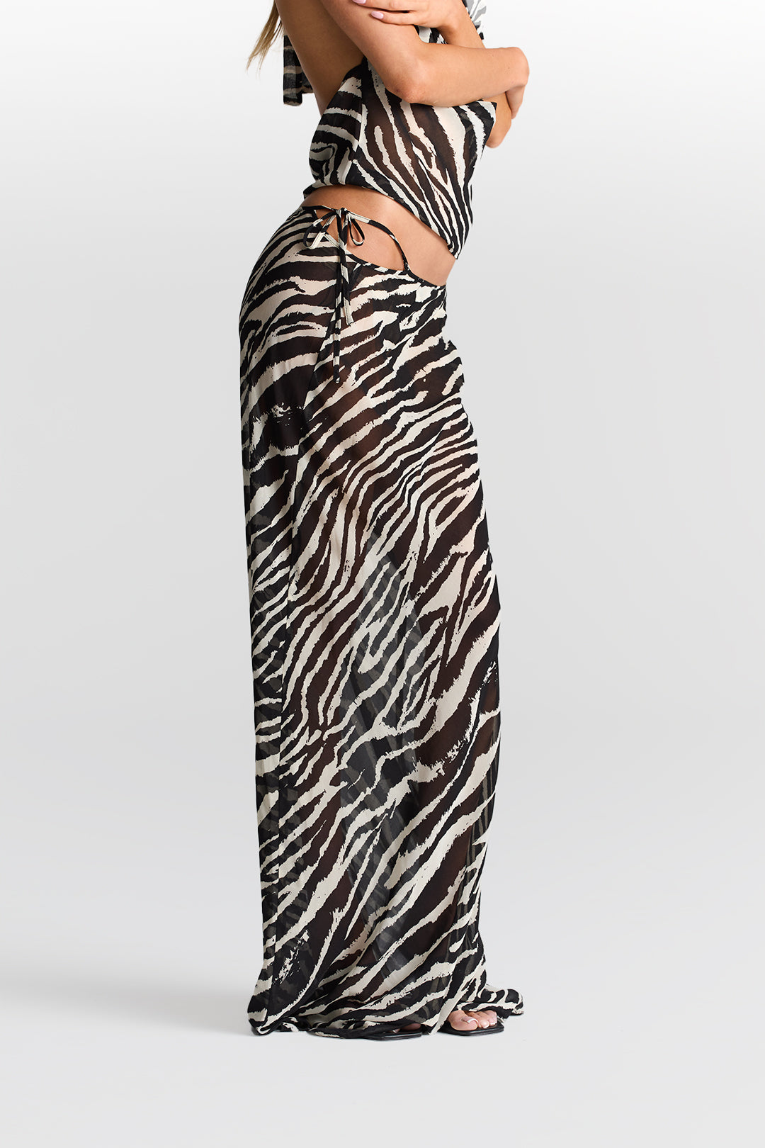 Aubrey Skirt Zebra Print