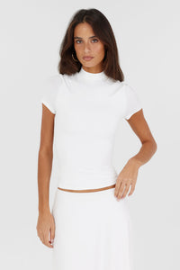Madeleine Tee White