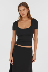 Celine Top Black