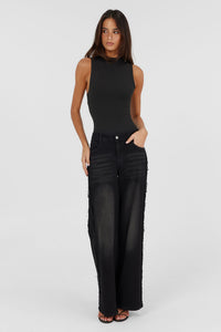 Adeline Bodysuit Black