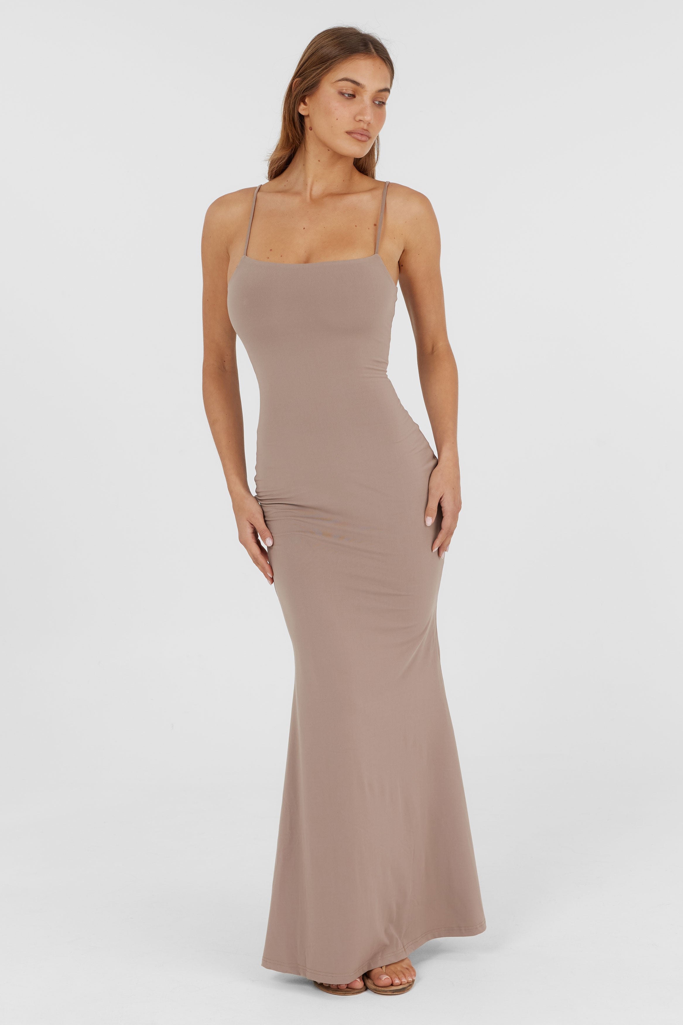 Clarisse Maxi Dress Natural