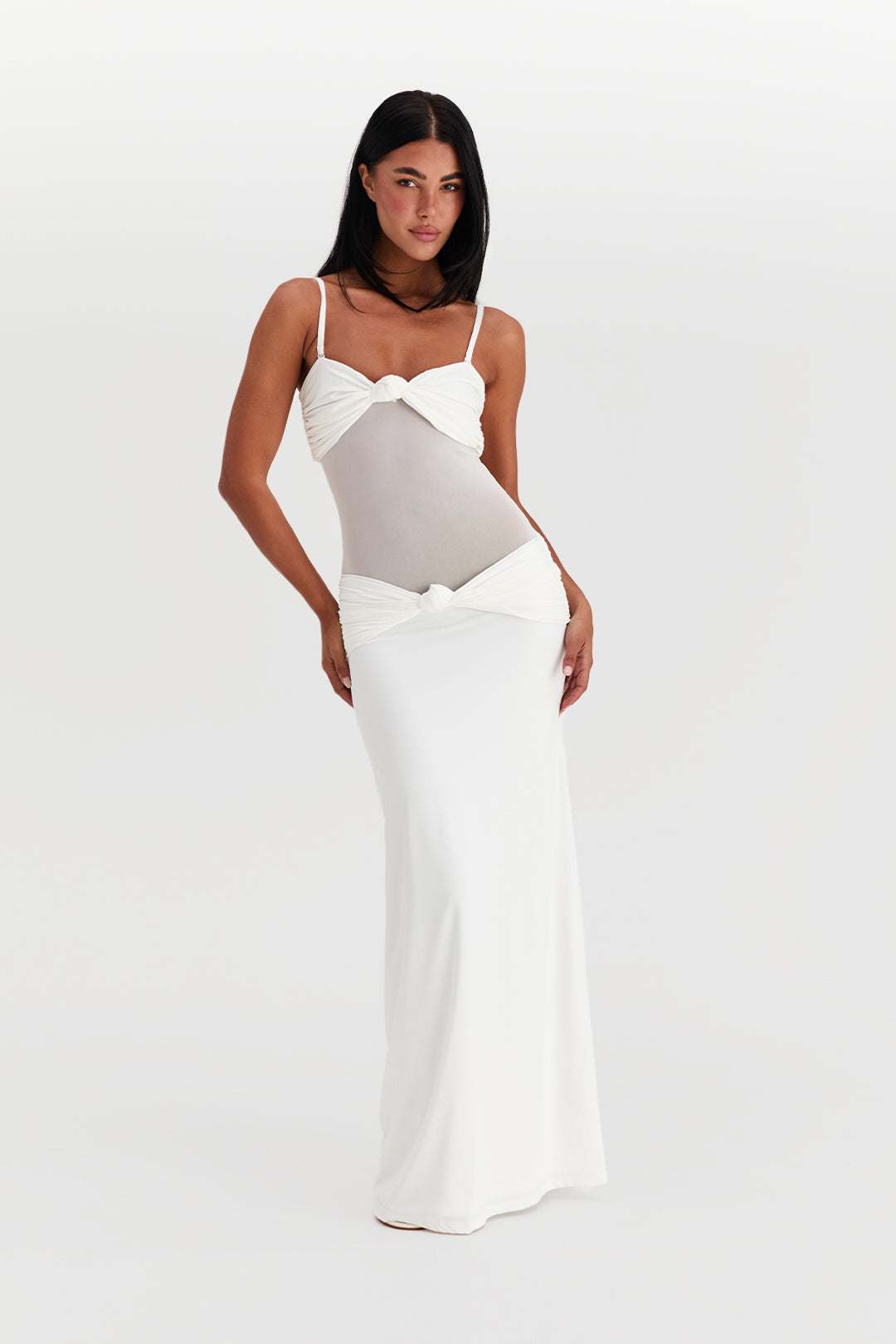 Amara Maxi Dress White