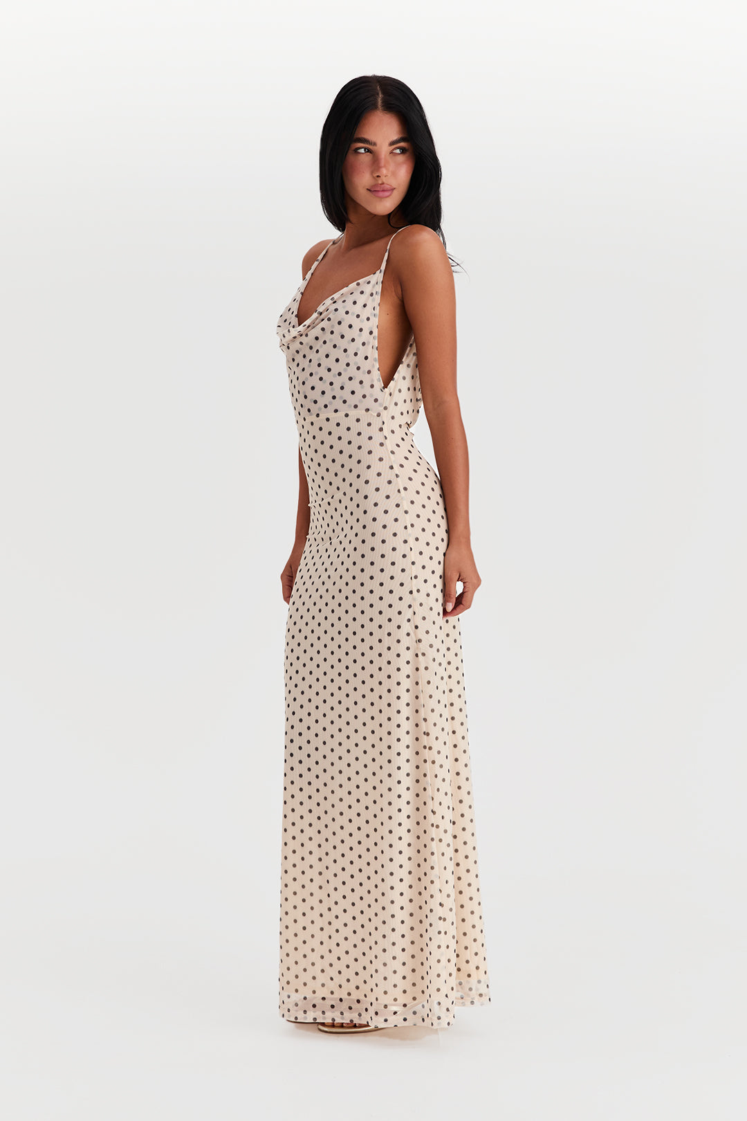 Fiora Maxi Dress Polka Dot