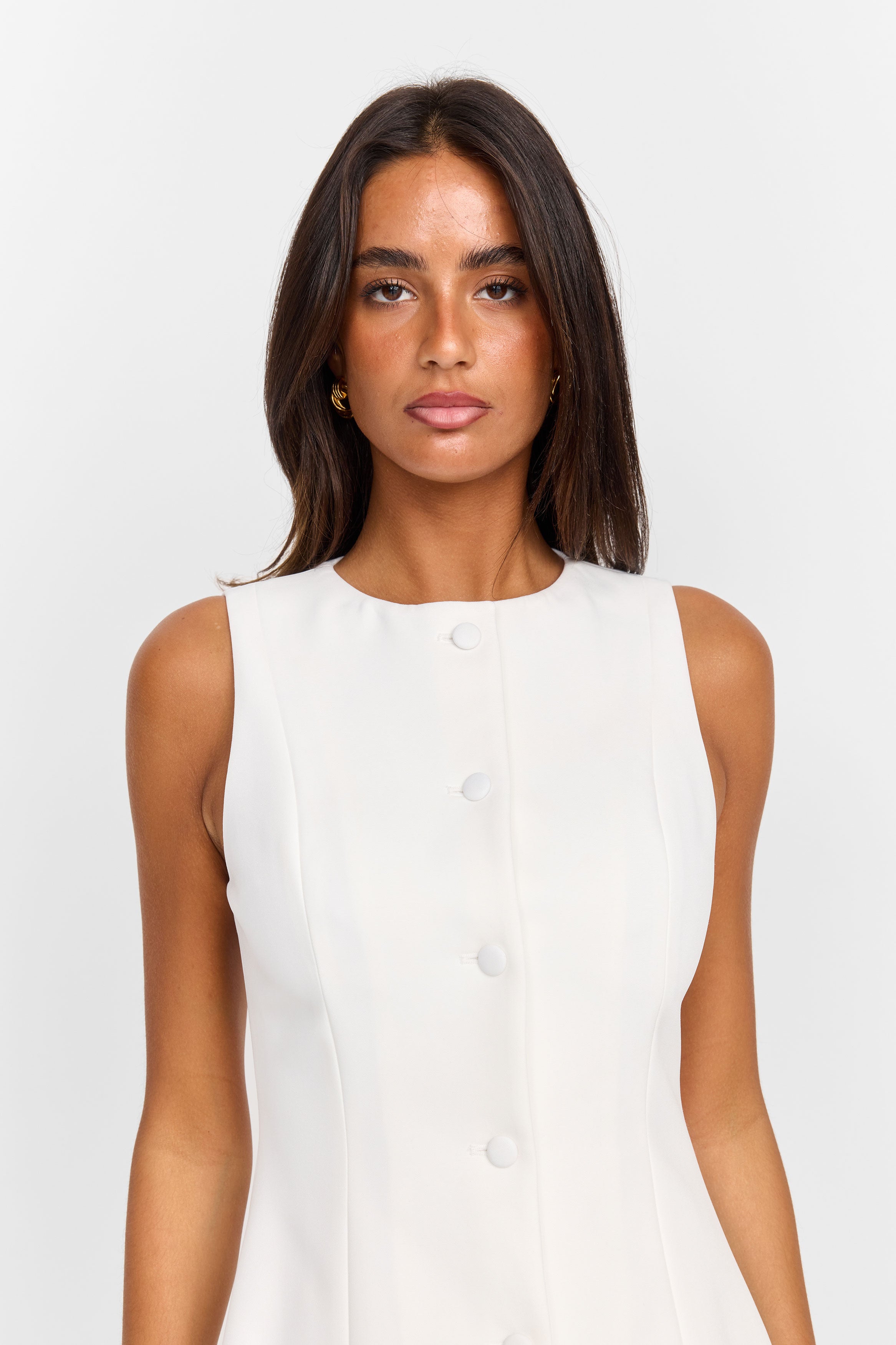 Melody Mini Dress Ivory