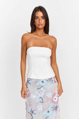 Astra Bustier White