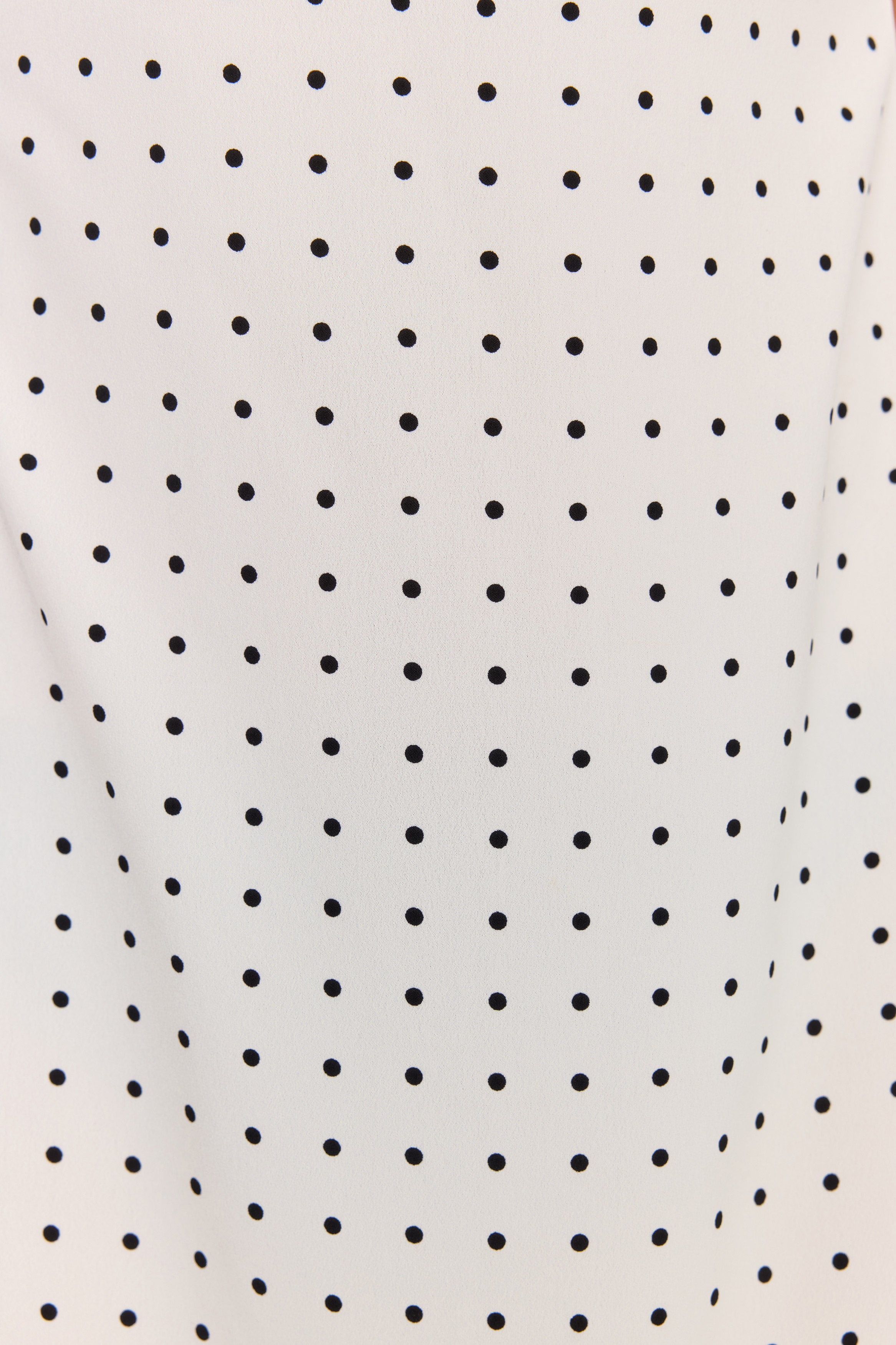 Lottie Maxi Dress White Polkadot
