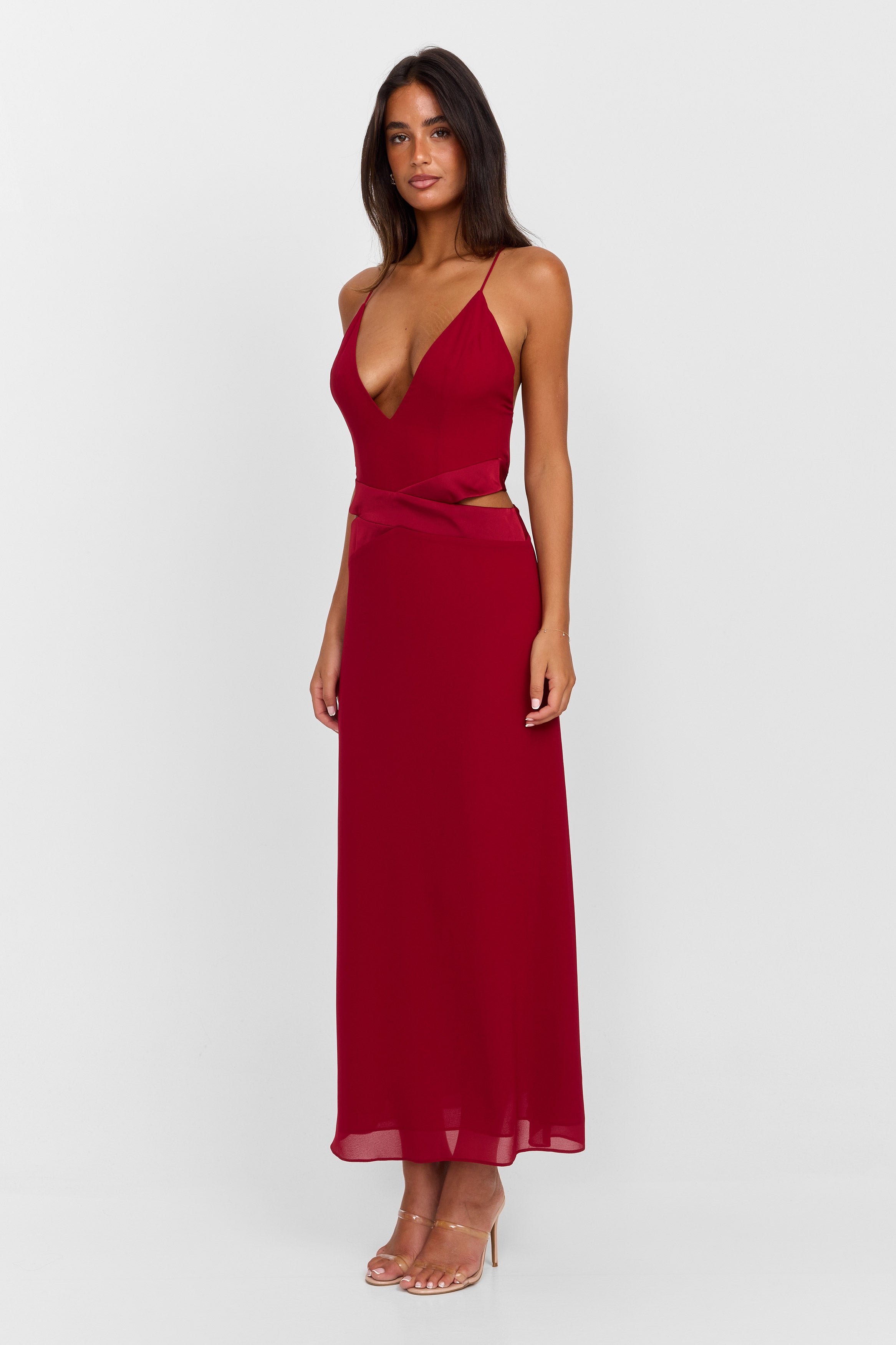Sia Maxi Dress Red