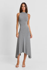 Maeve Midi Dress Grey Marle