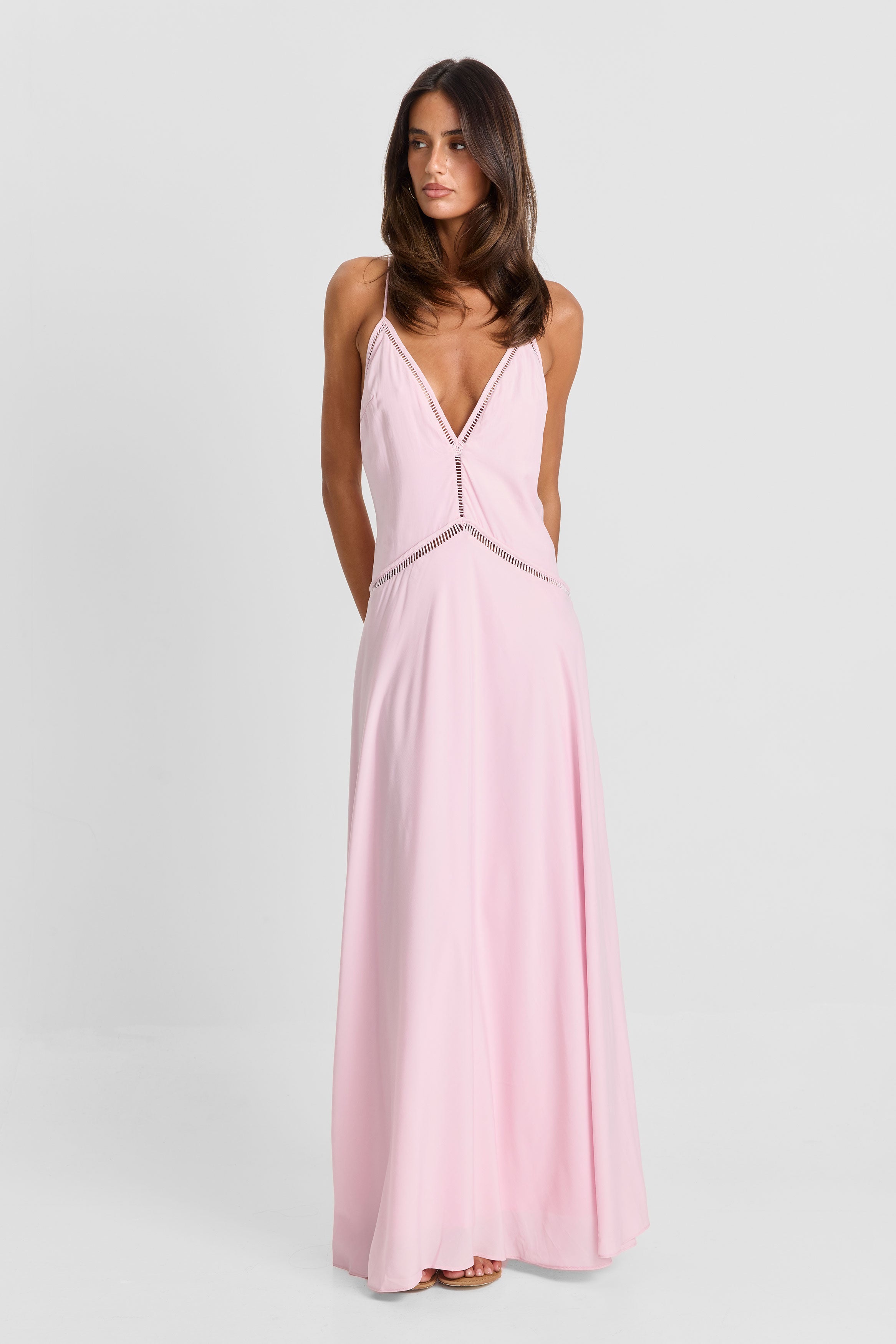 Posey Maxi Dress Pink
