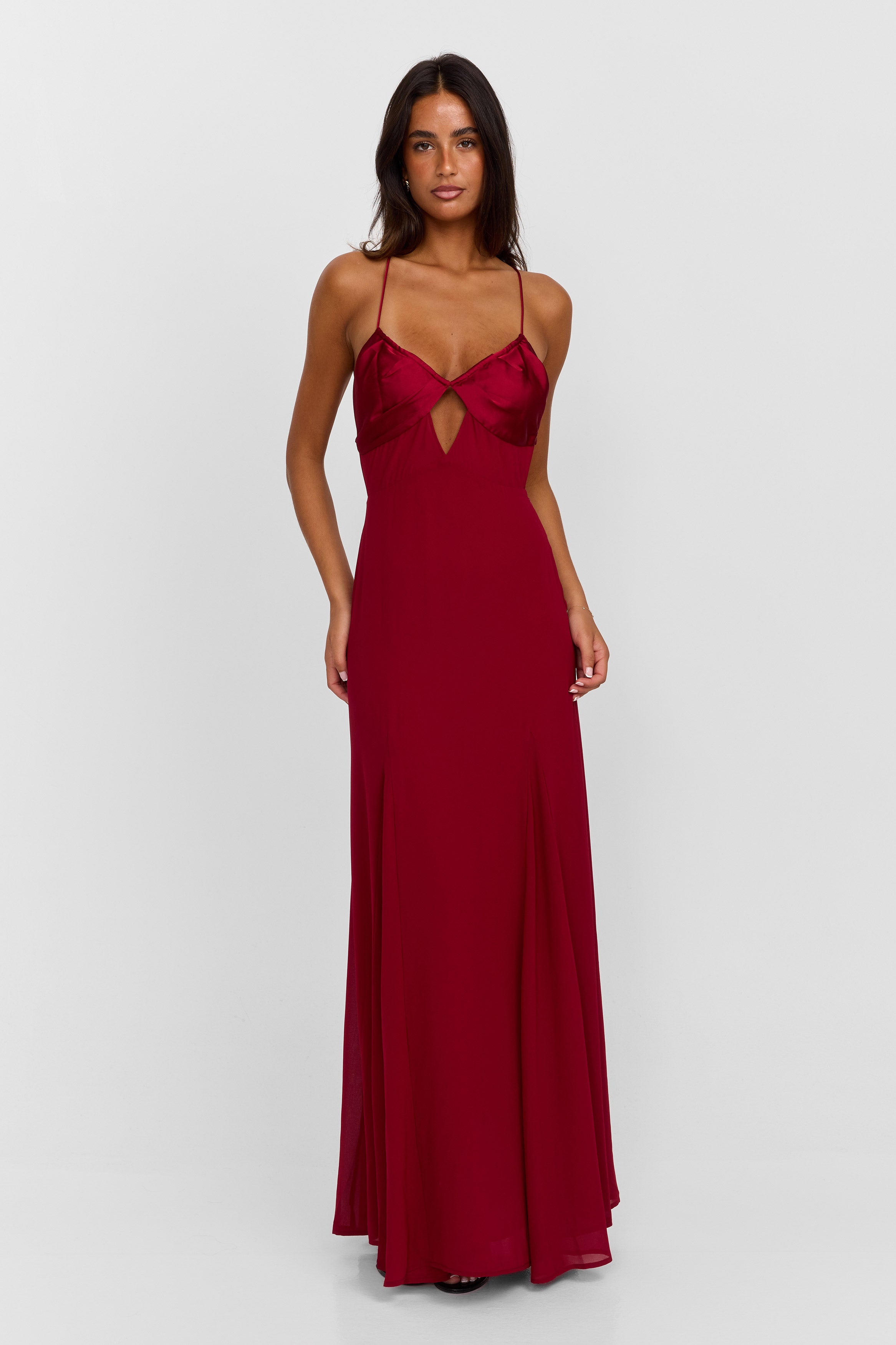 Electra Maxi Dress Red