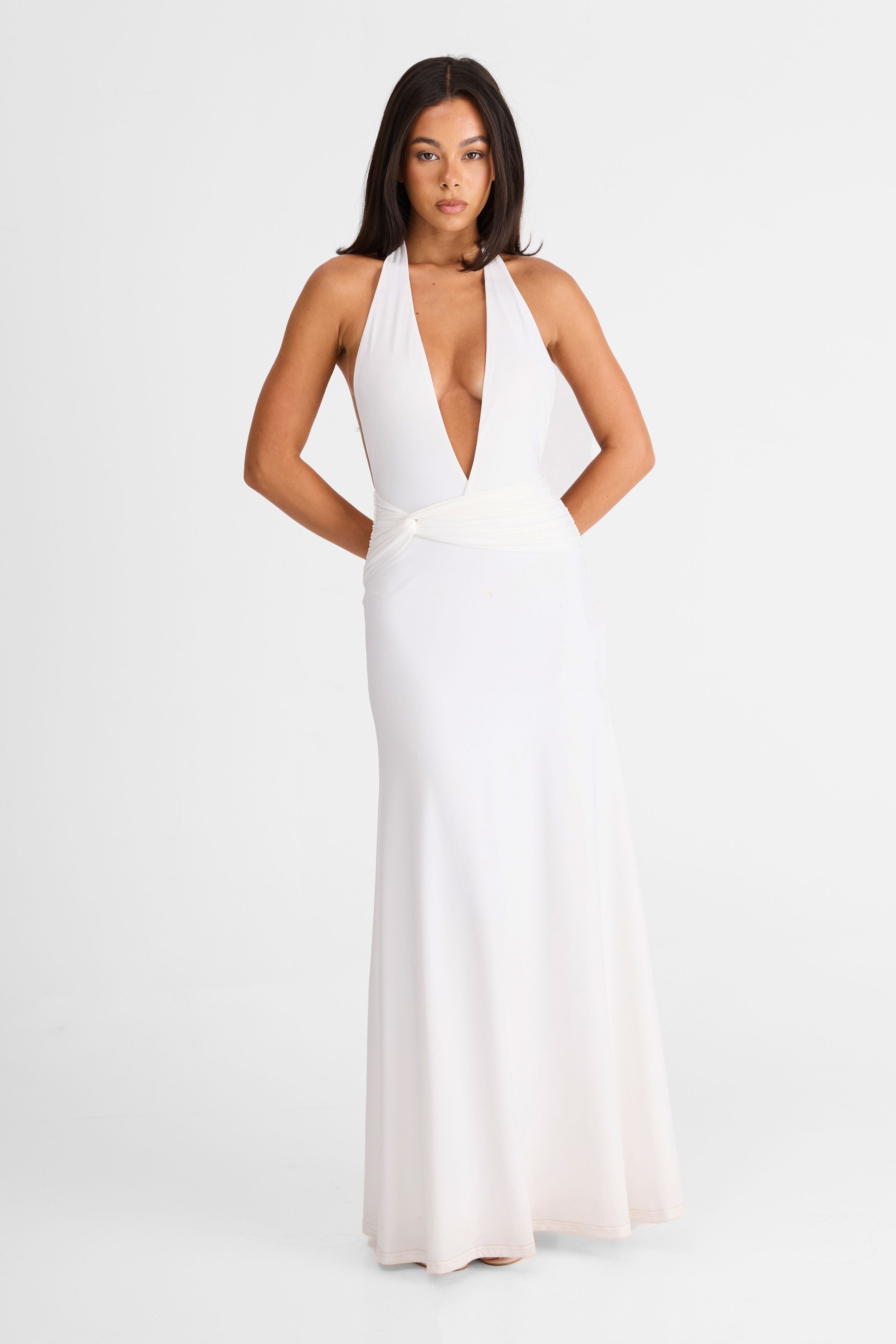 Antoinette Maxi Dress White Antoinette Maxi Dress White