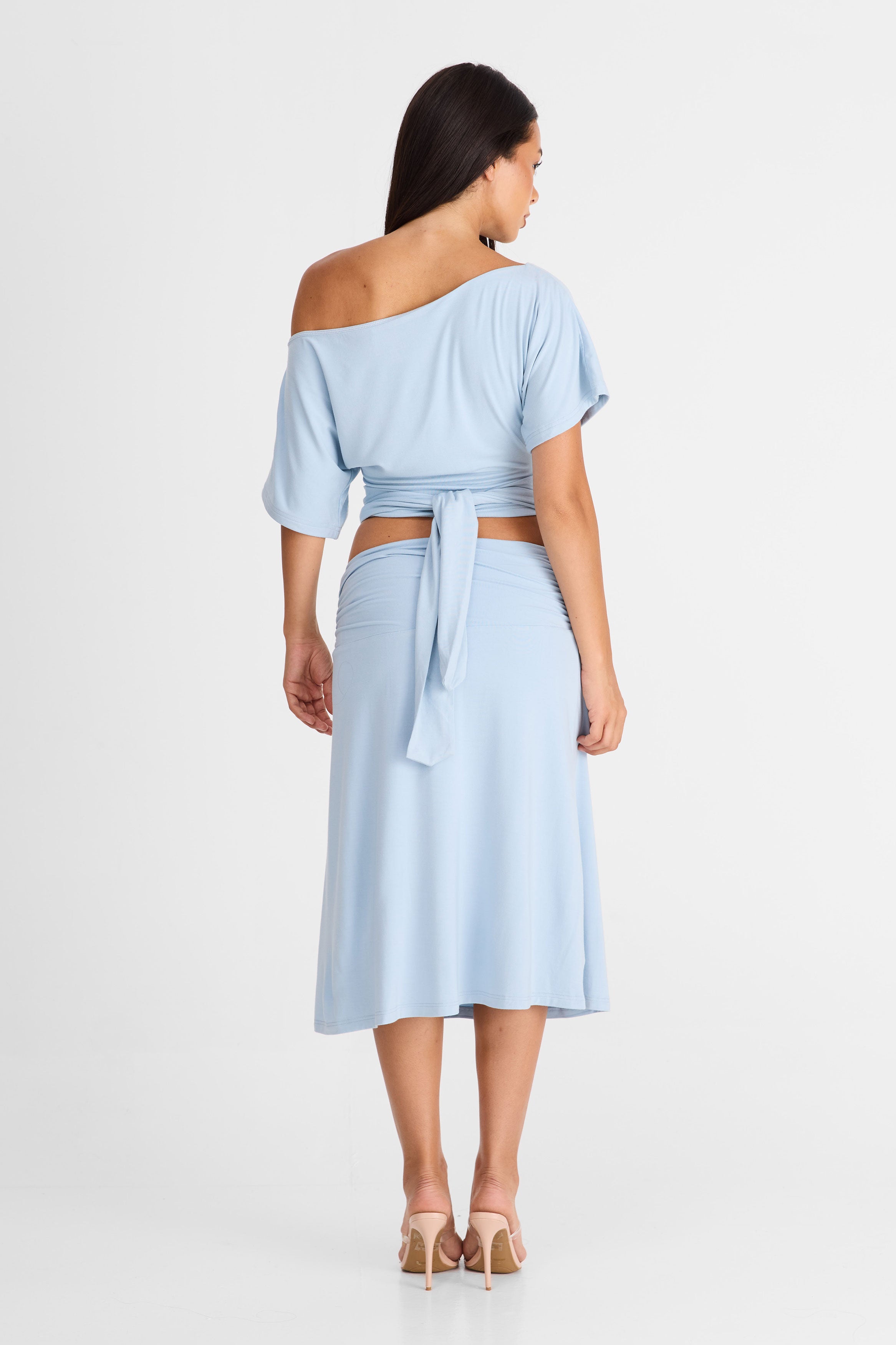 Lorelei Midi Skirt Blue