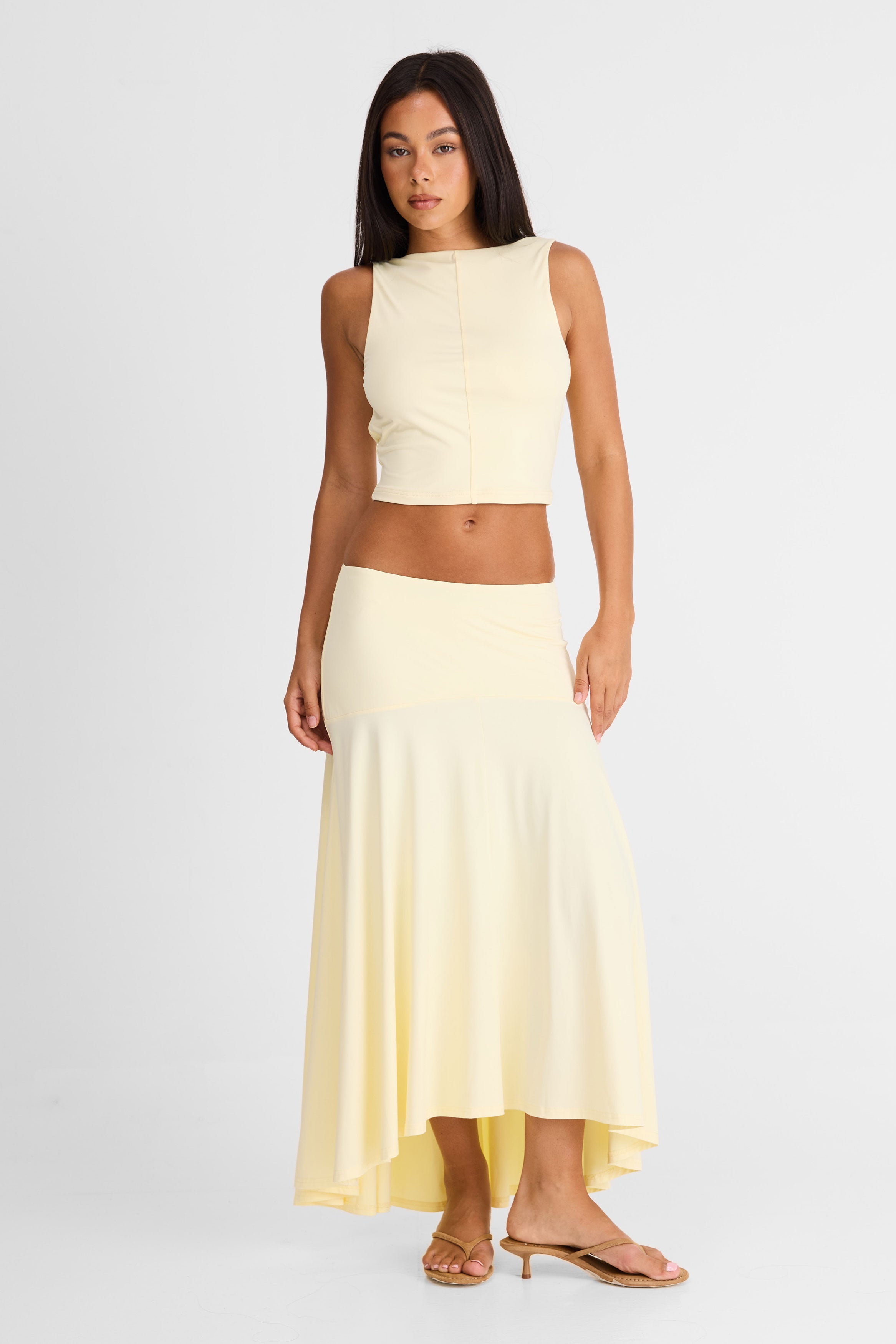 Talia Maxi Skirt Butter