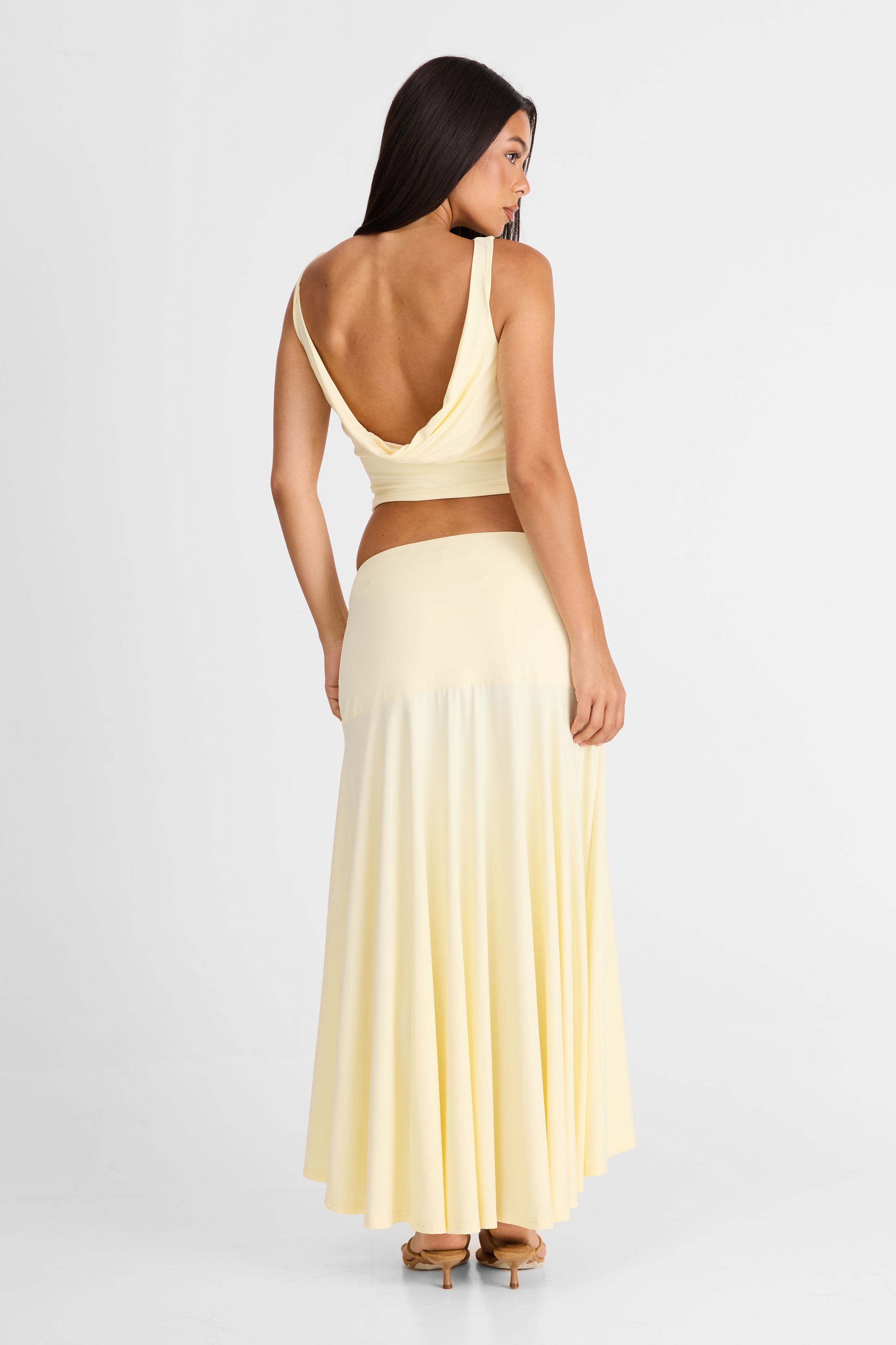 Talia Maxi Skirt Butter