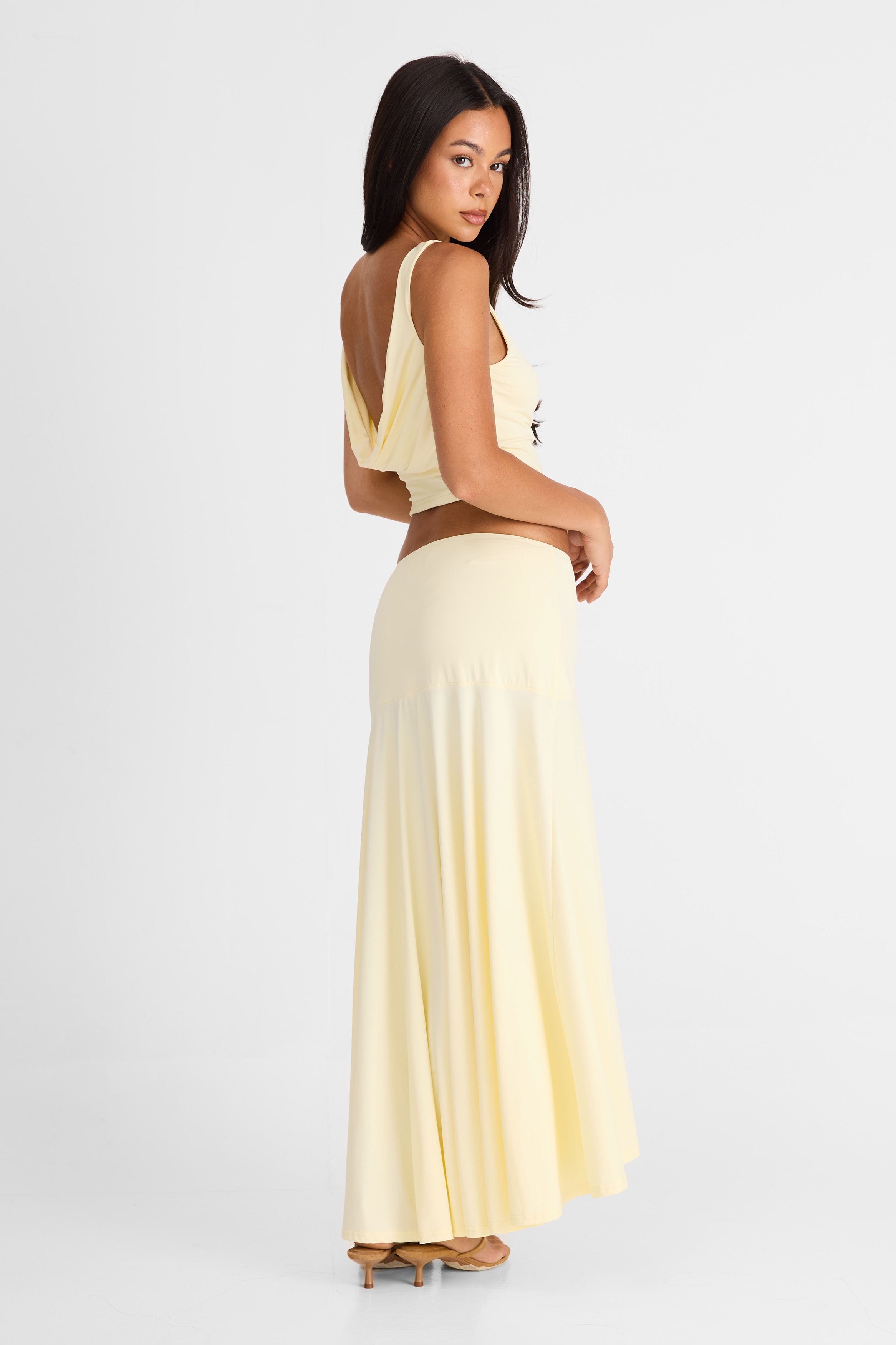 Talia Maxi Skirt Butter