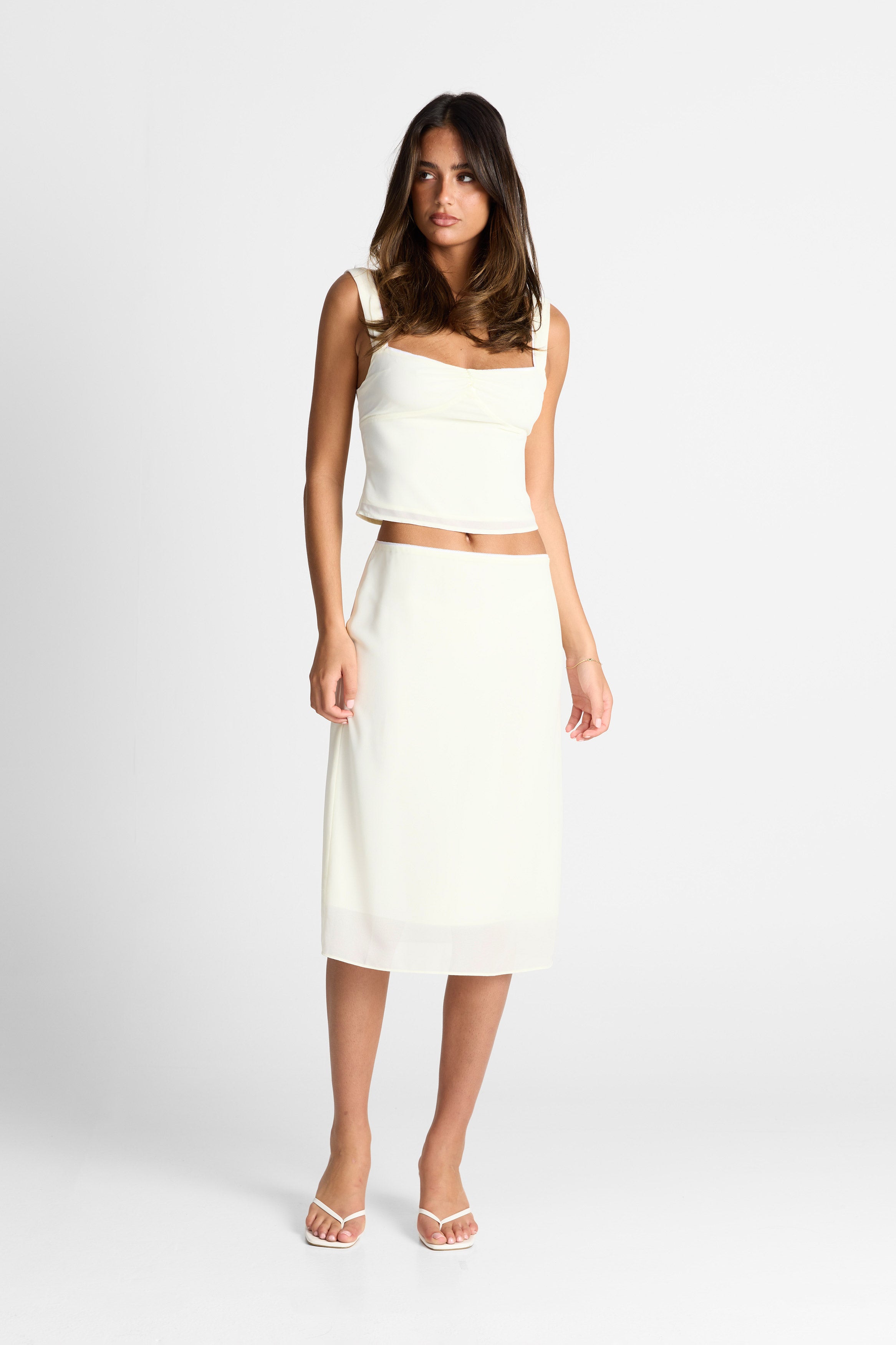 Daphne Tank Ivory
