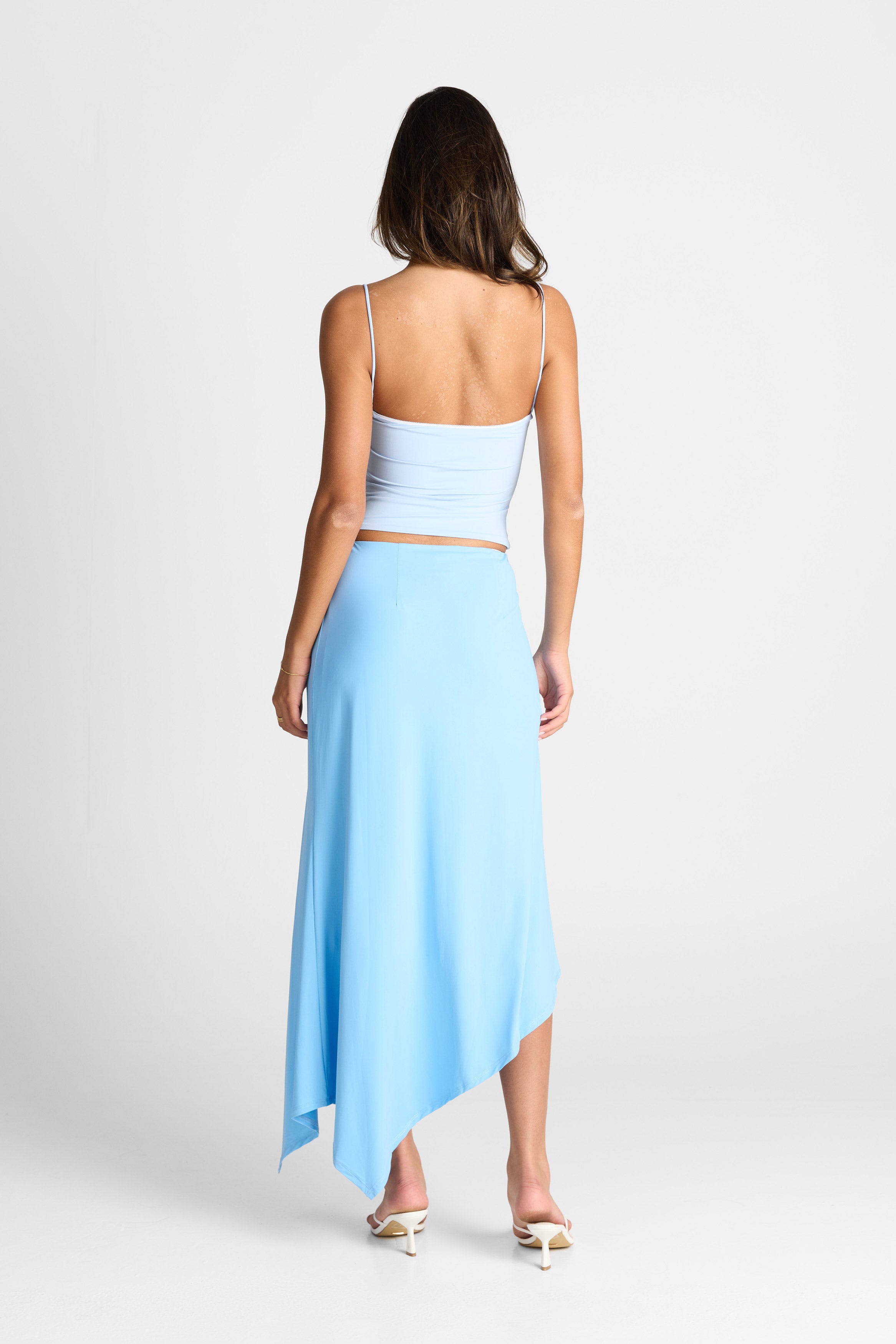Lyra Maxi Skirt Sky Blue