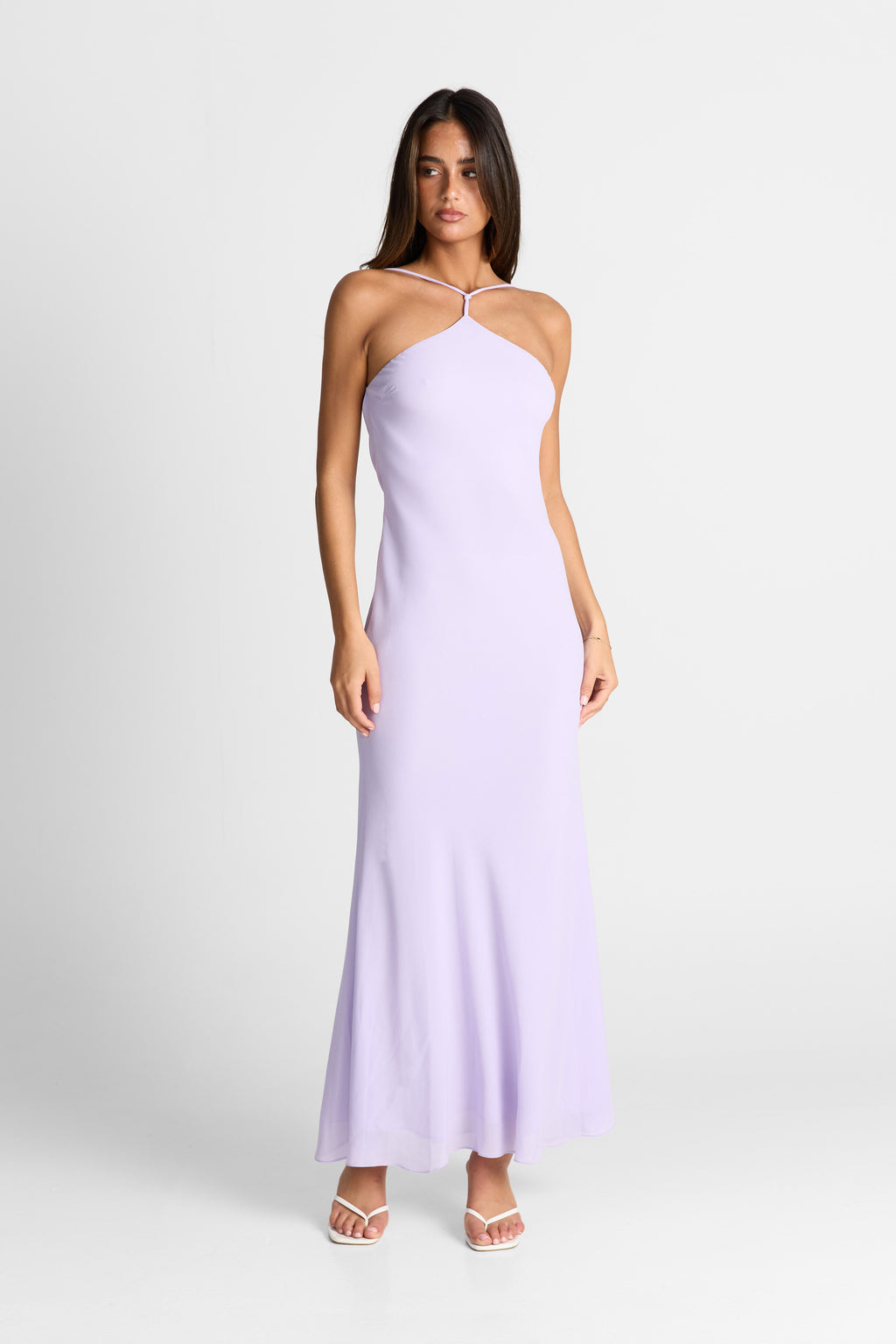 chinese dress ladies Seraphina Maxi Dress Lilac