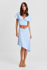 Winnie Midi Skirt Blue