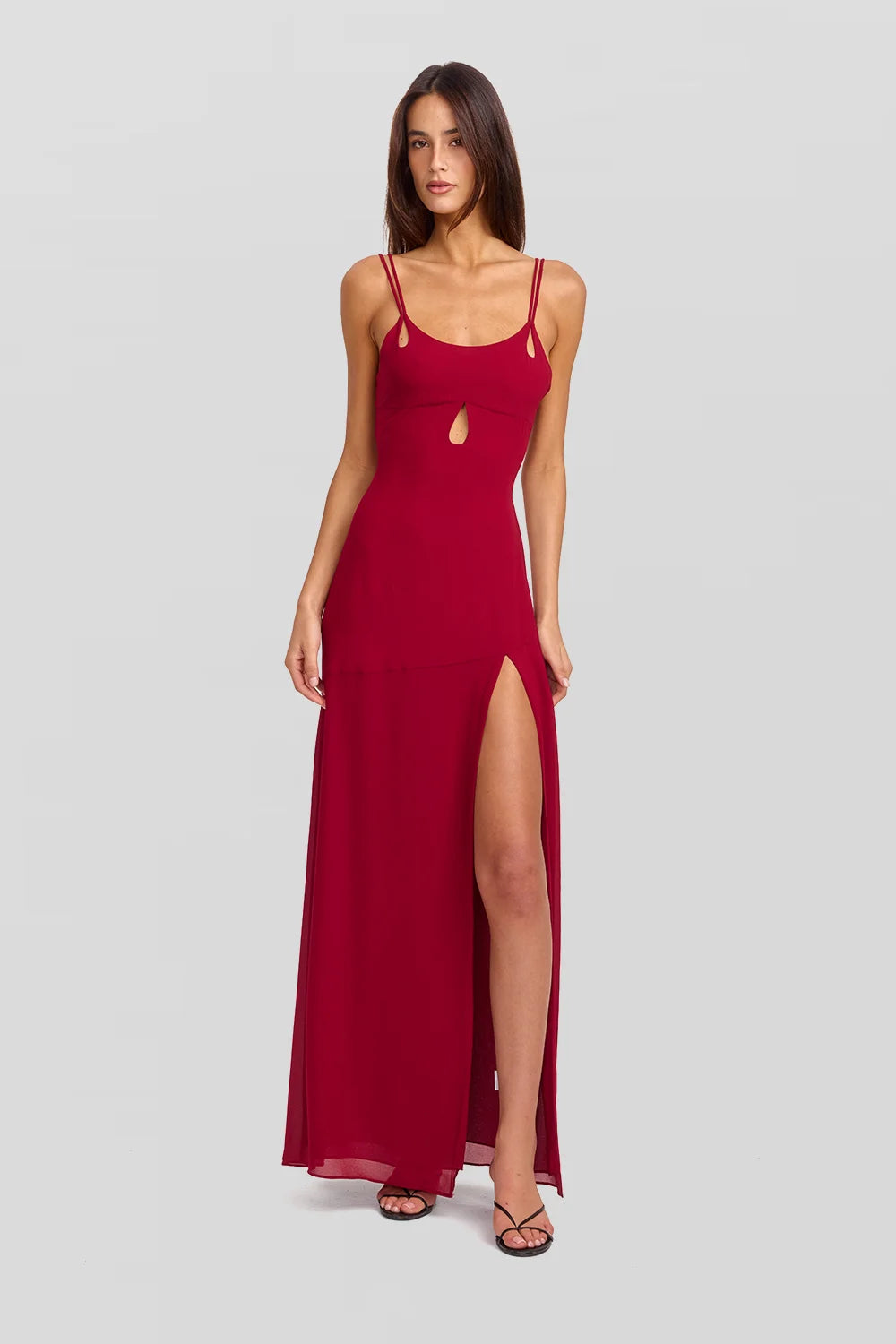 Arietta Maxi Dress Red