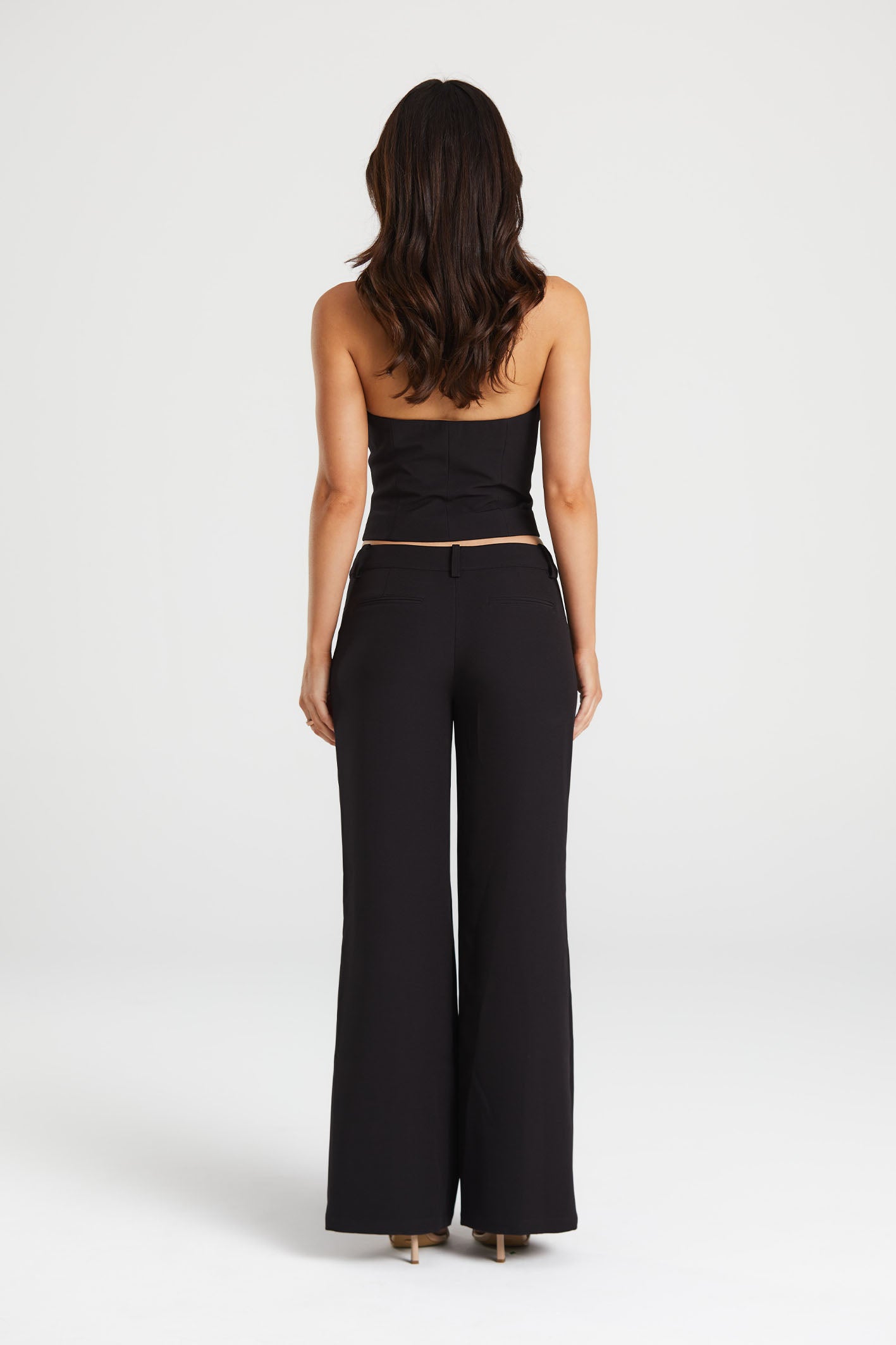 Alina Tailored Pants Black