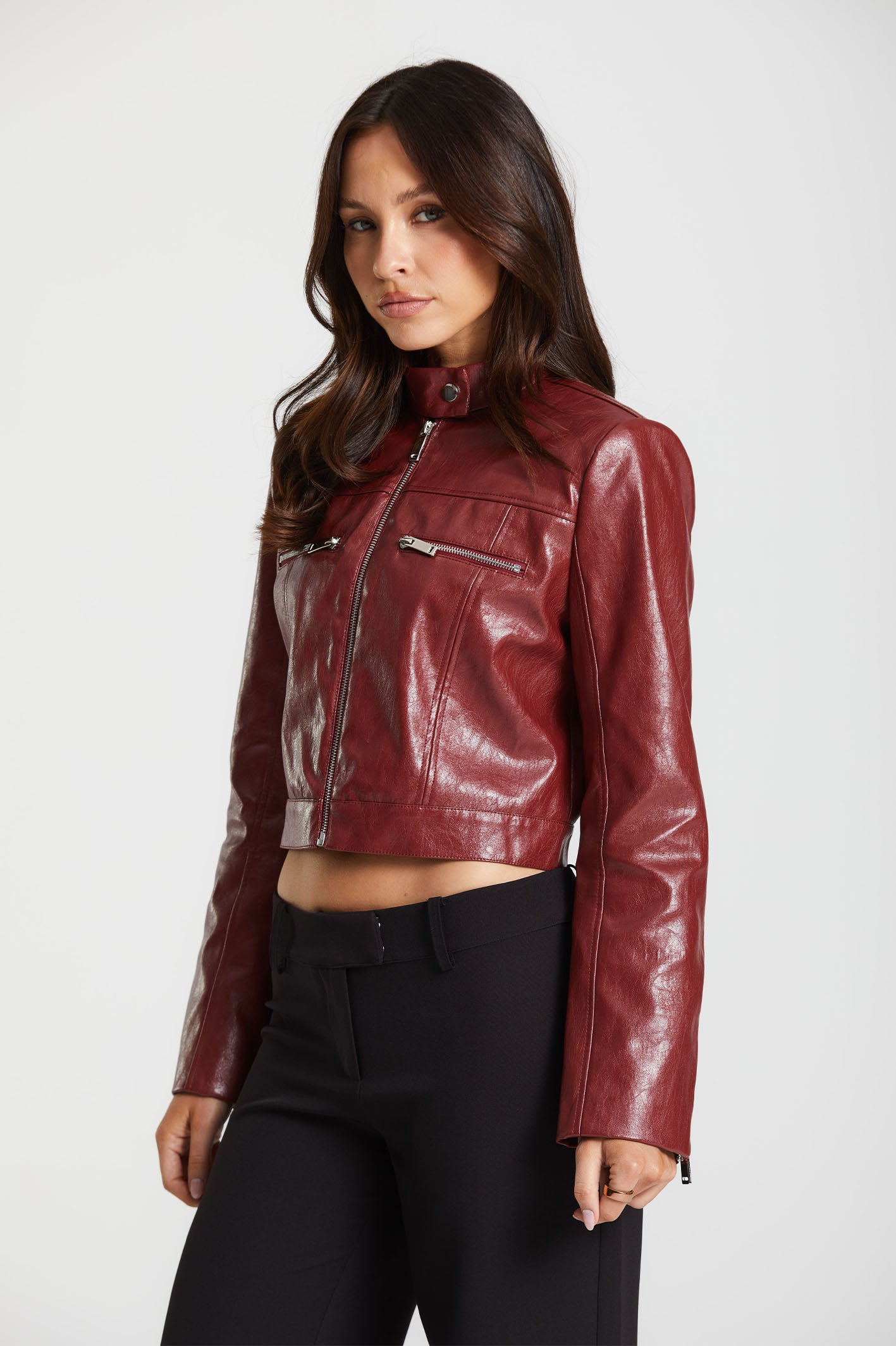 Milan Jacket Cherry