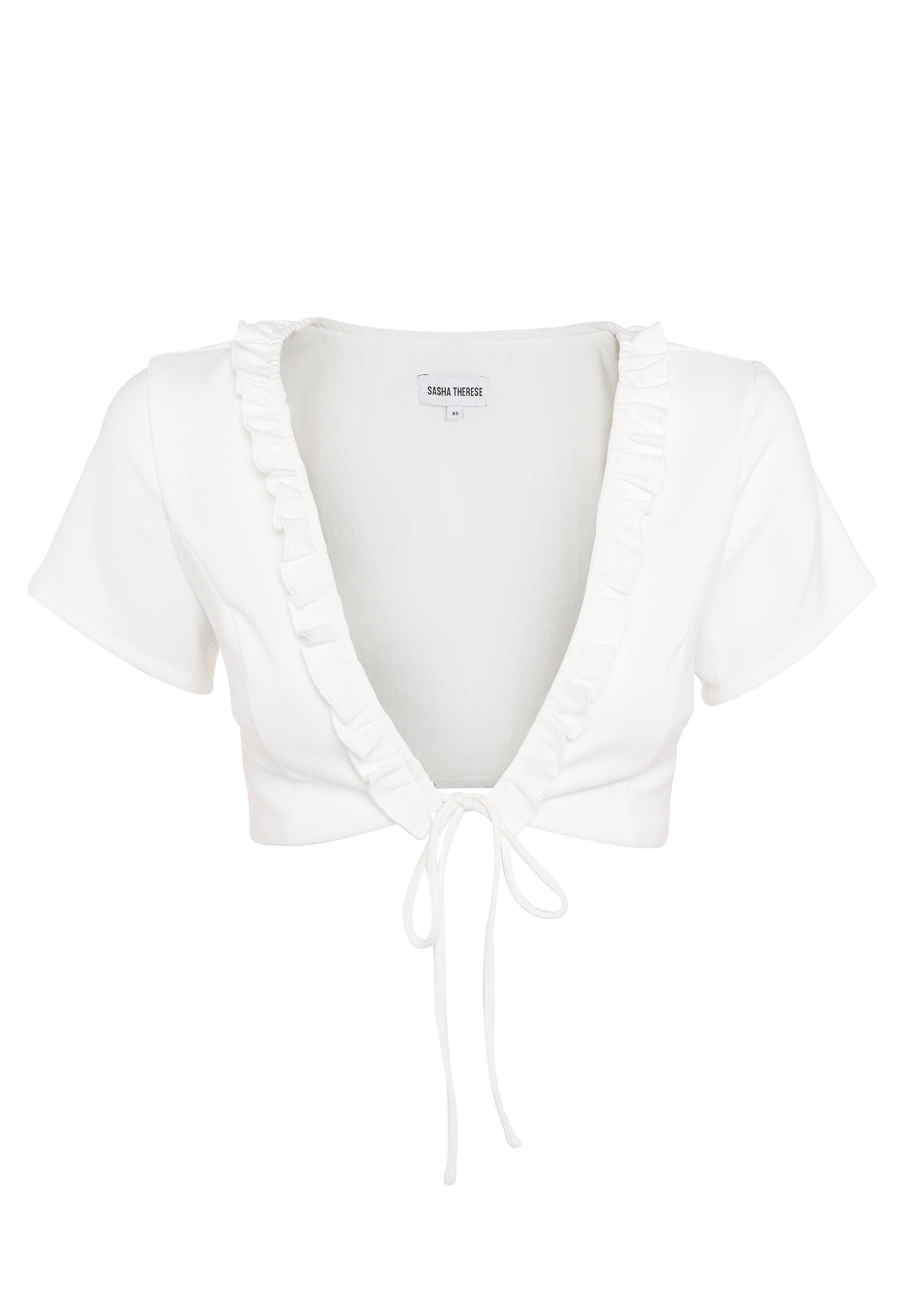 Therese Top White