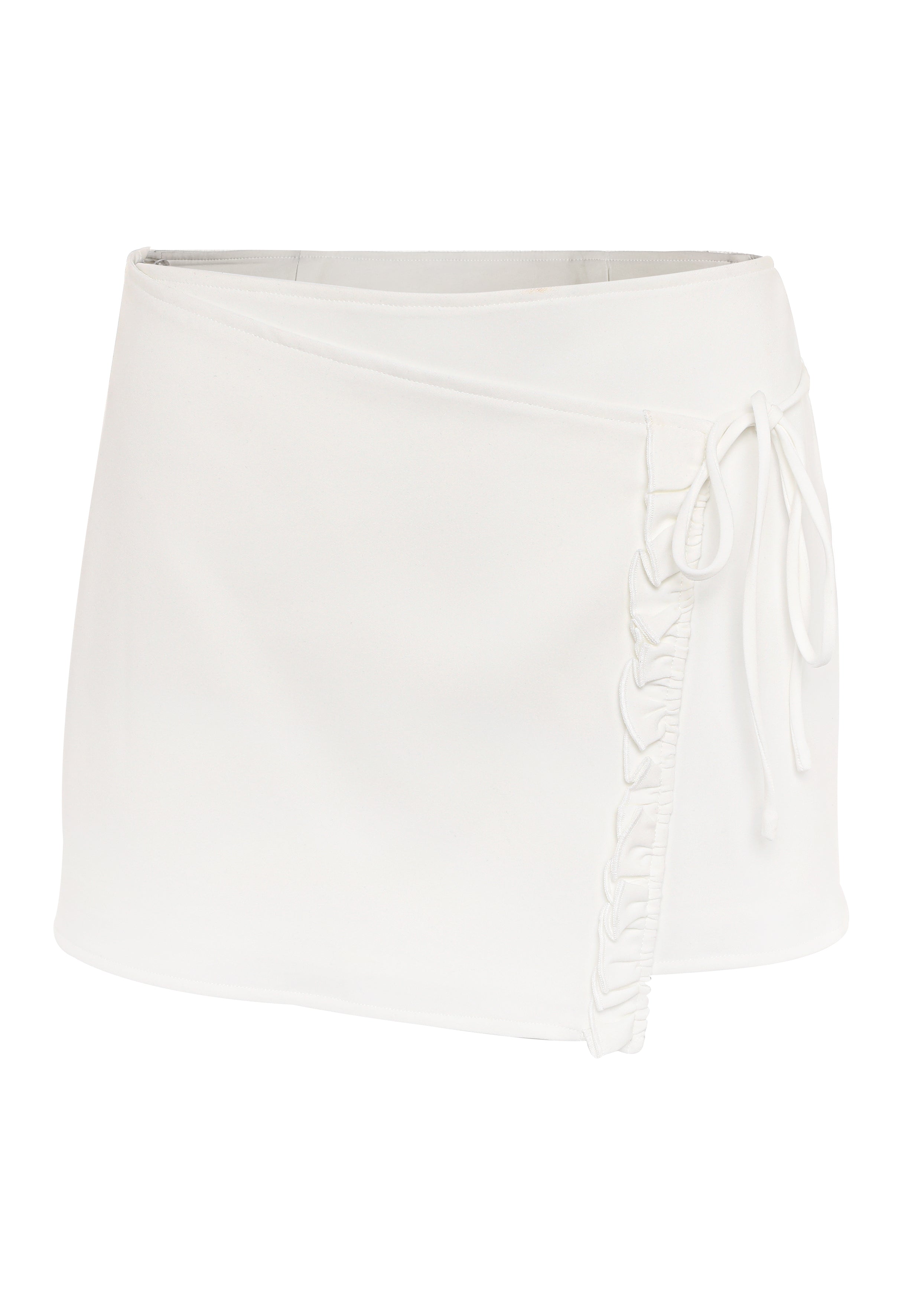 Therese Mini Skirt White